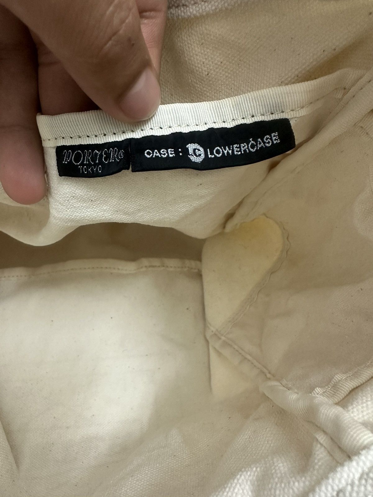 Porter PORTER TOKYO WHITE SPELLOUT LOWERCASE Size ONE SIZE - 4 Thumbnail