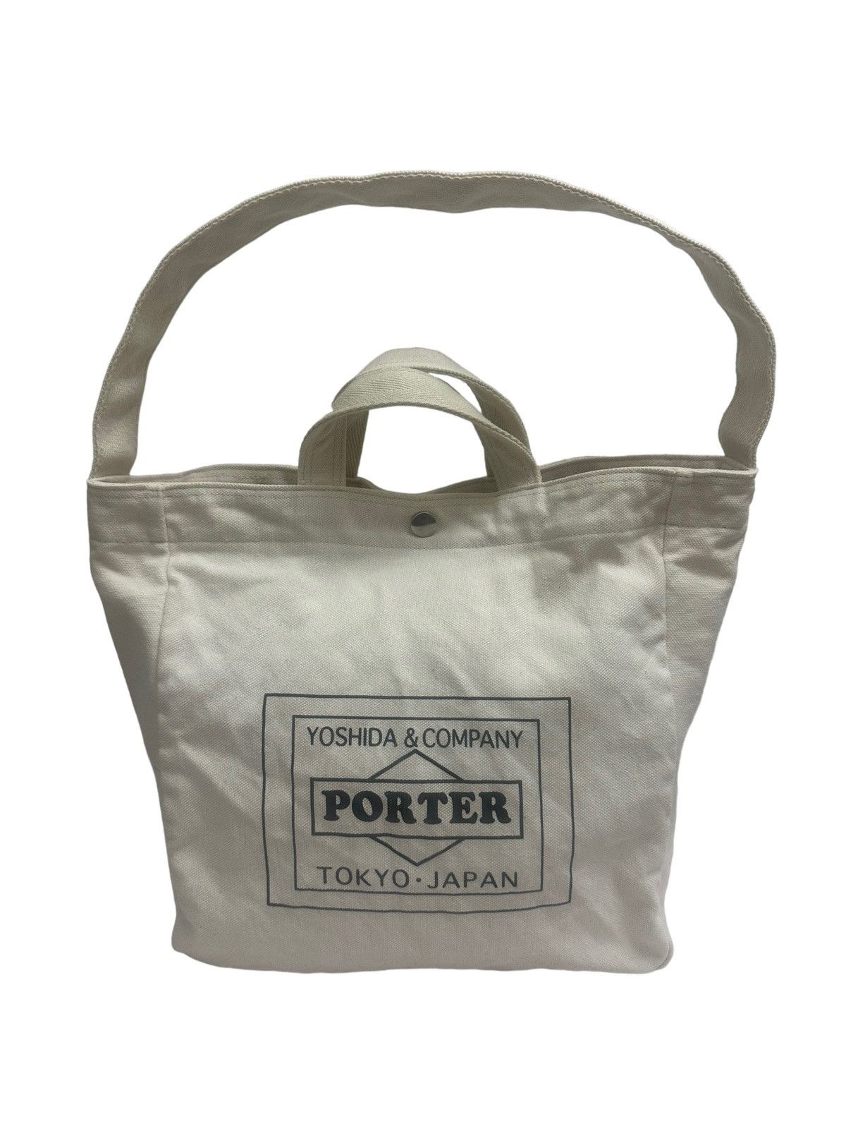 PORTER TOKYO WHITE SPELLOUT LOWERCASE