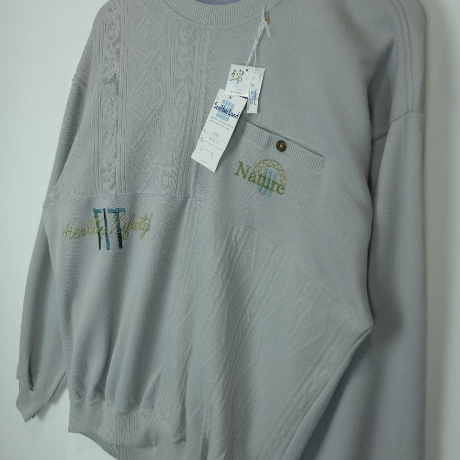 Japanese Brand Vintage 90's SOUTHER LAND Classic Retro Sweatshirts Size US XL / EU 56 / 4 - 5 Thumbnail