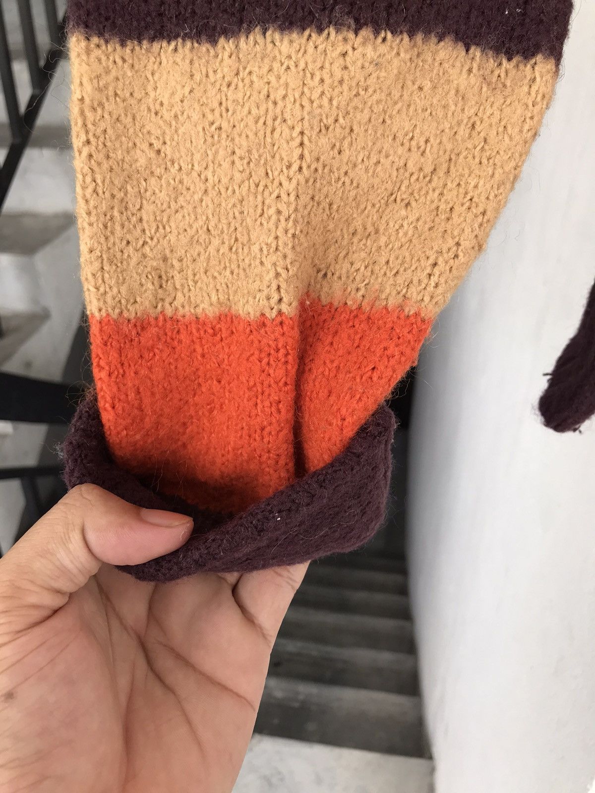 20471120 × Beauty Beast × PPFM PPFM SEDITIORNARIES Stripe Mohair Knit Size US M / EU 48-50 / 2 - 12 Thumbnail