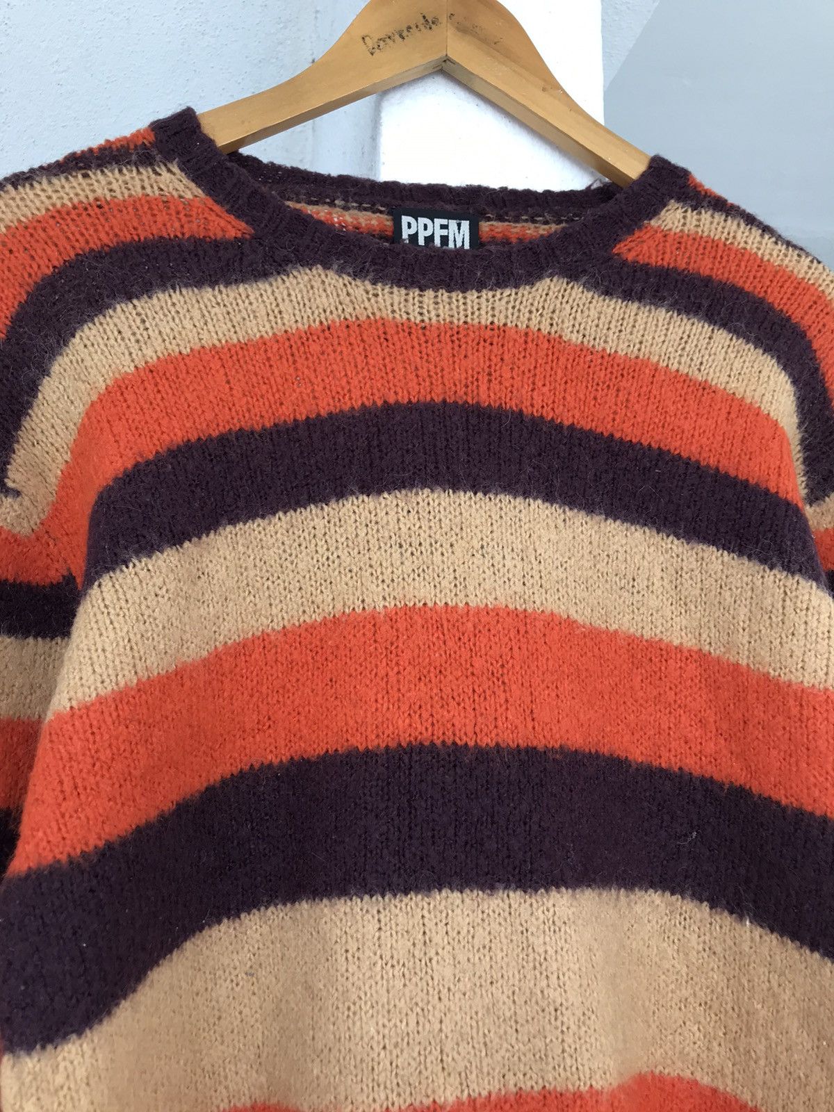 20471120 × Beauty Beast × PPFM PPFM SEDITIORNARIES Stripe Mohair Knit Size US M / EU 48-50 / 2 - 10 Thumbnail