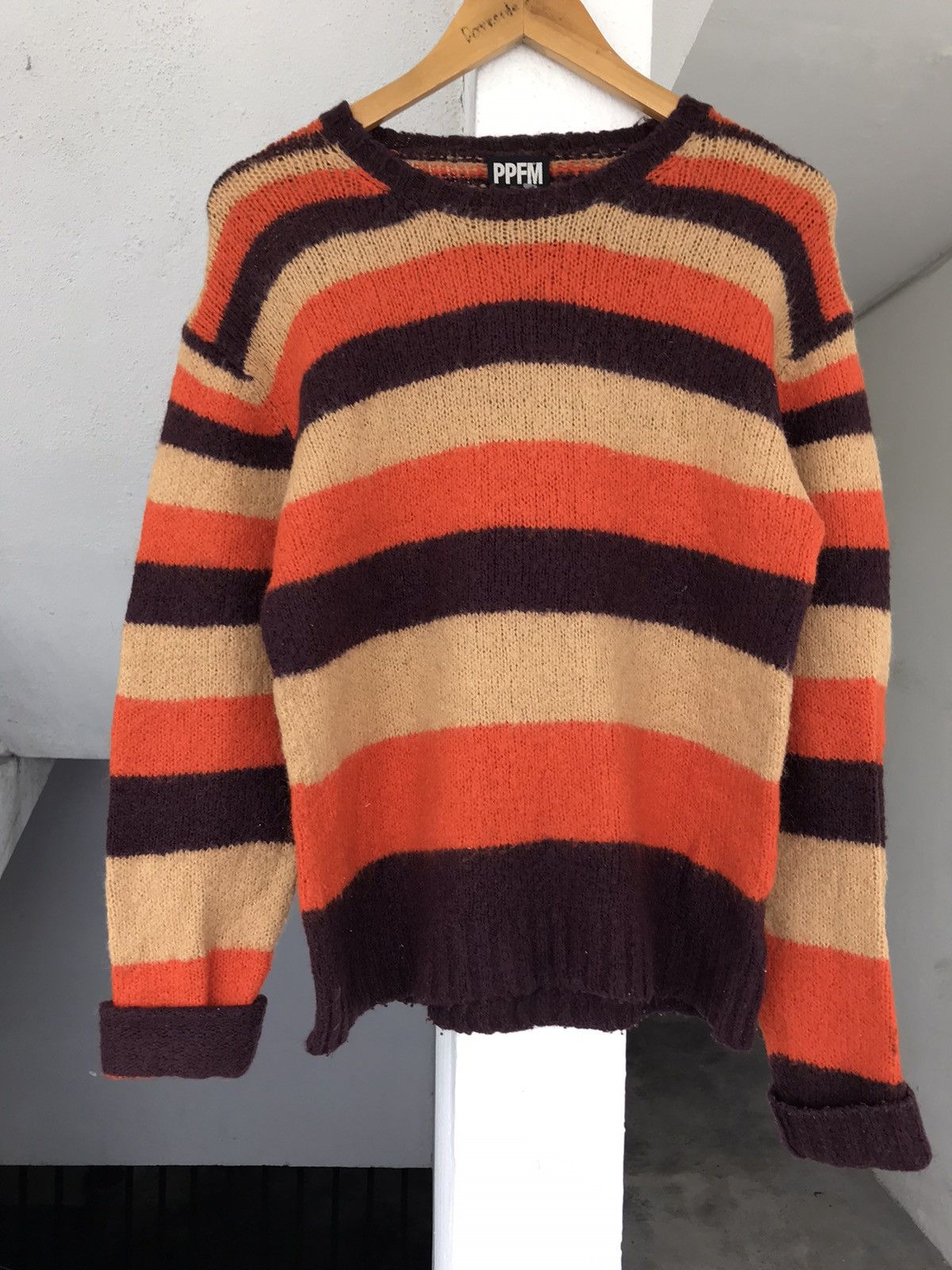 20471120 × Beauty Beast × PPFM PPFM SEDITIORNARIES Stripe Mohair Knit Size US M / EU 48-50 / 2 - 5 Thumbnail