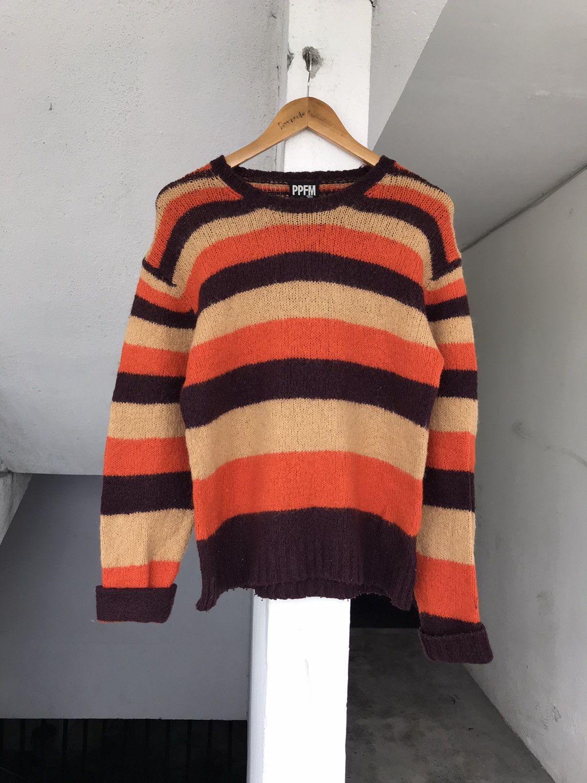 20471120 × Beauty Beast × PPFM PPFM SEDITIORNARIES Stripe Mohair Knit Size US M / EU 48-50 / 2 - 8 Thumbnail
