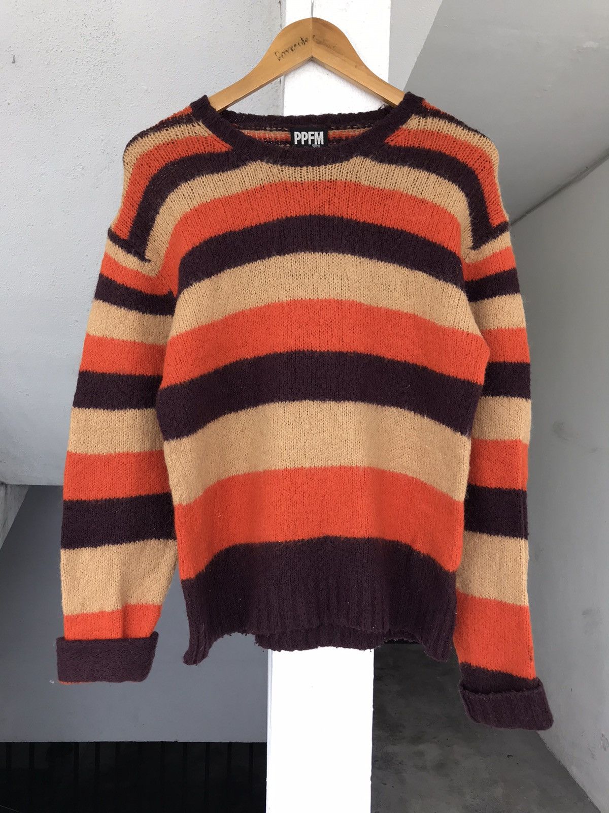 20471120 × Beauty Beast × PPFM PPFM SEDITIORNARIES Stripe Mohair Knit Size US M / EU 48-50 / 2 - 3 Thumbnail