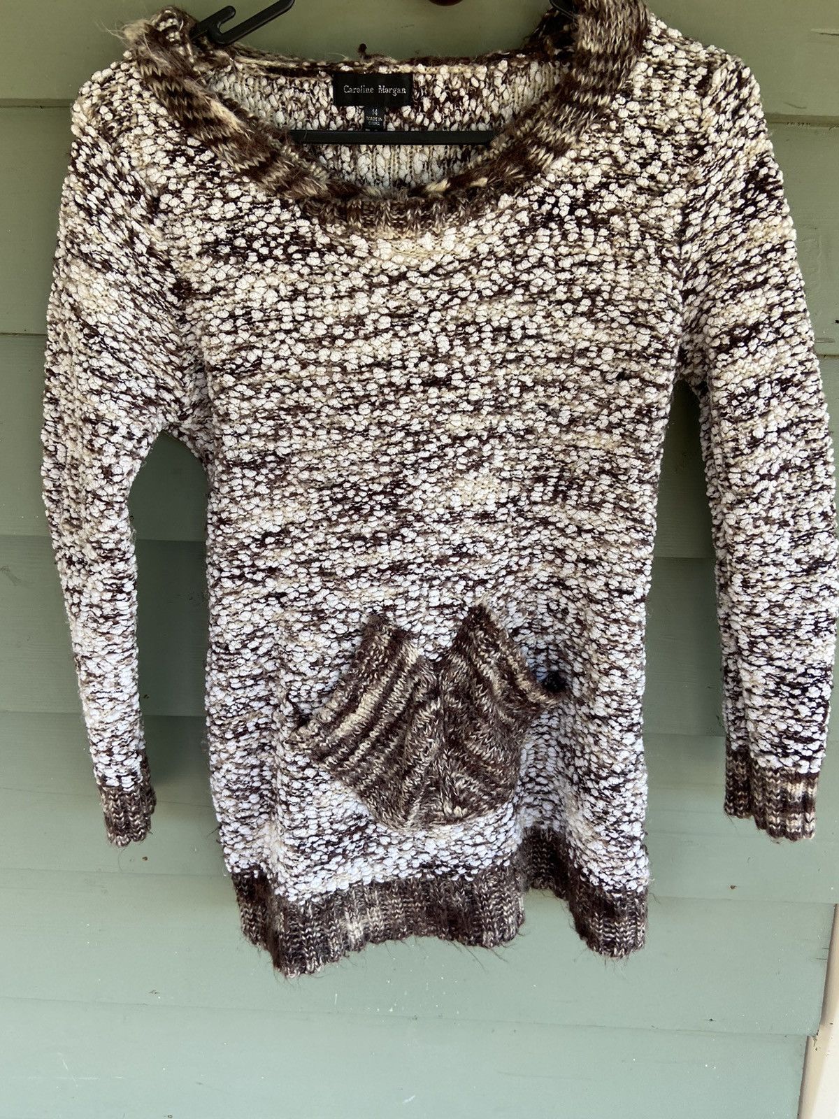 Japanese Brand Caroline Morgan sweater Size XL / US 12-14 / IT 48-50 - 4 Thumbnail