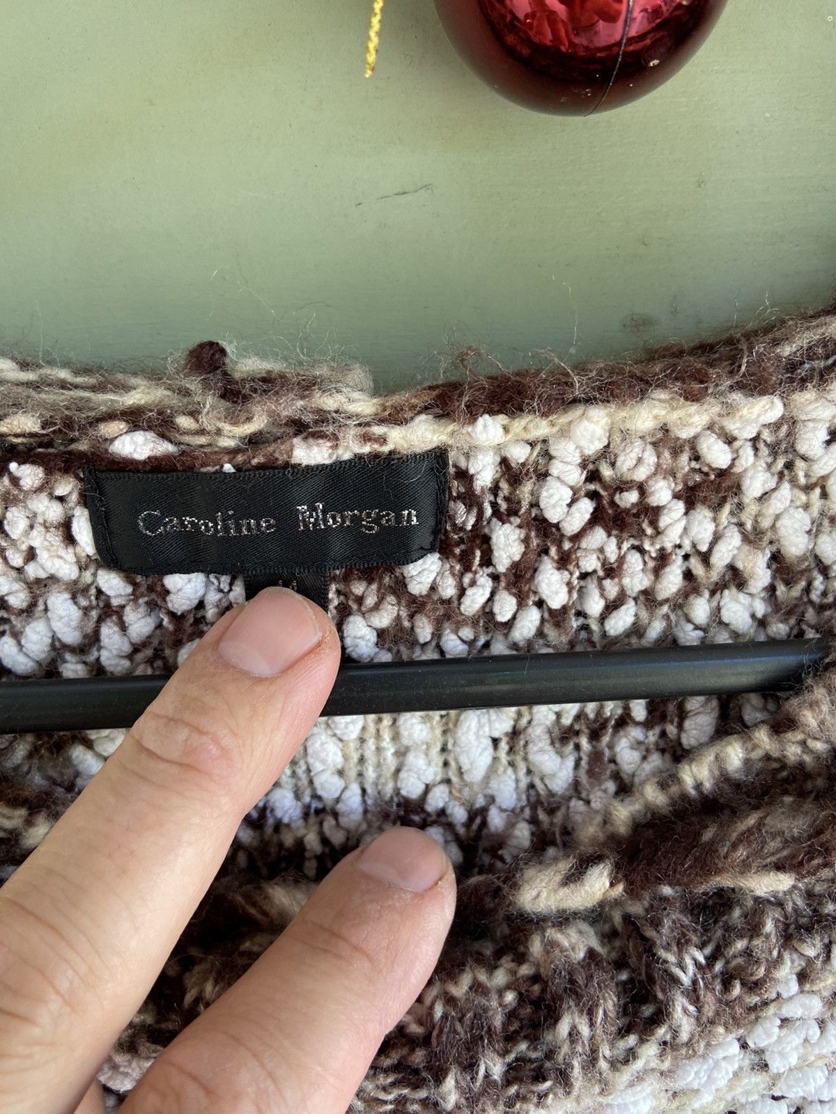 Japanese Brand Caroline Morgan sweater Size XL / US 12-14 / IT 48-50 - 3 Thumbnail