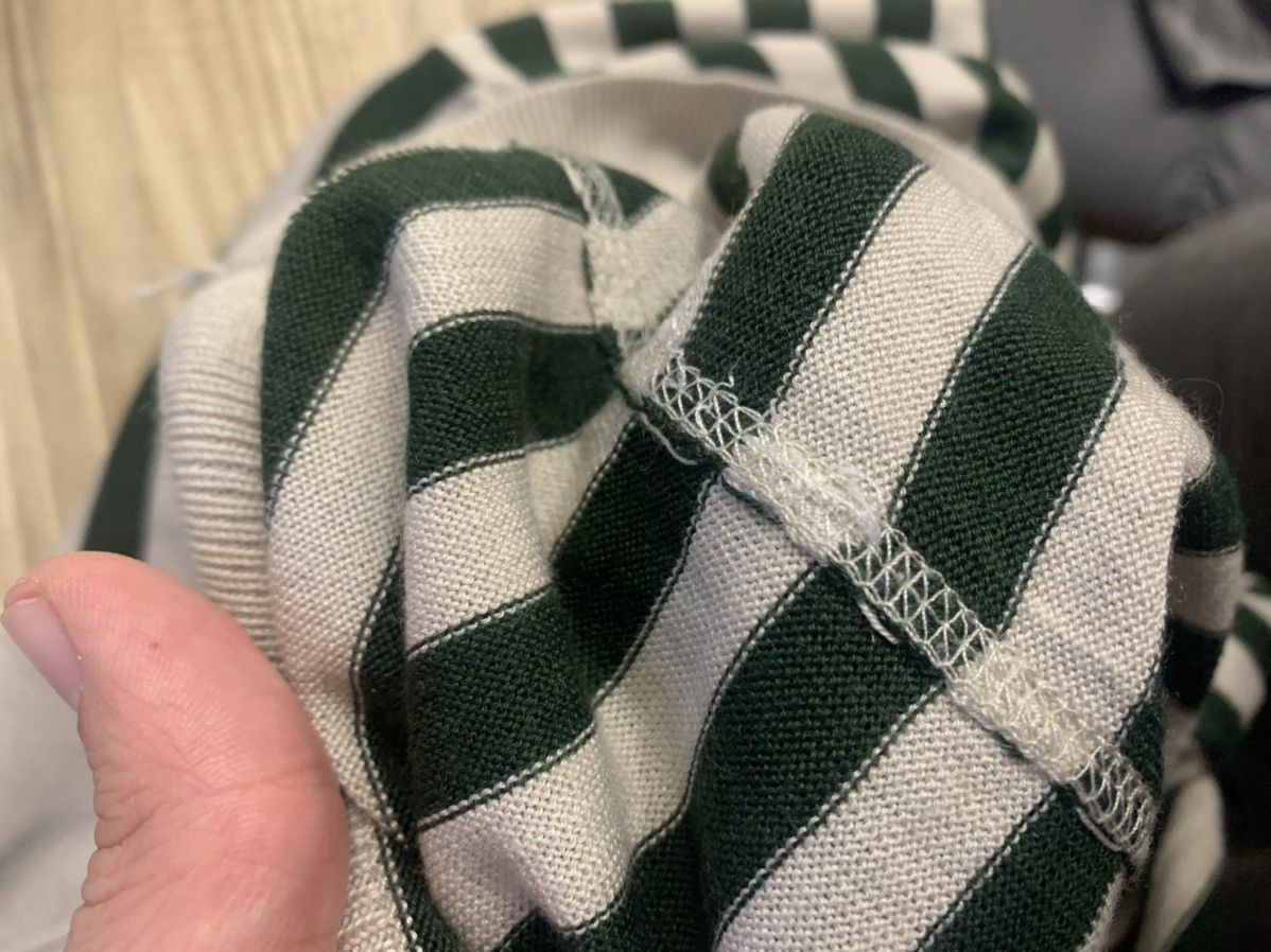 Gucci GUCCI Sweater Vintage Striped Jumper Black Green Beige Size US M / EU 48-50 / 2 - 5 Thumbnail