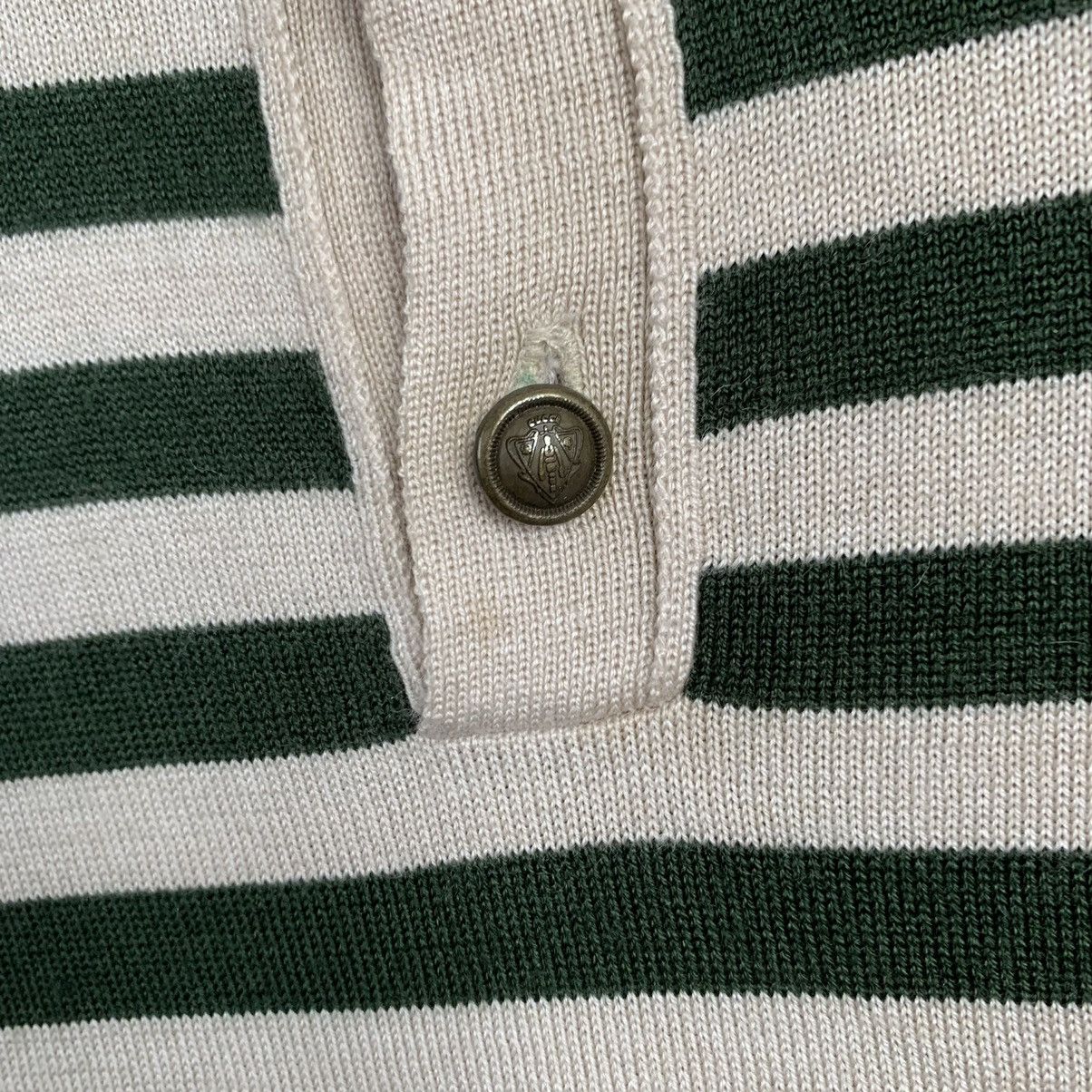 Gucci GUCCI Sweater Vintage Striped Jumper Black Green Beige Size US M / EU 48-50 / 2 - 2 Thumbnail