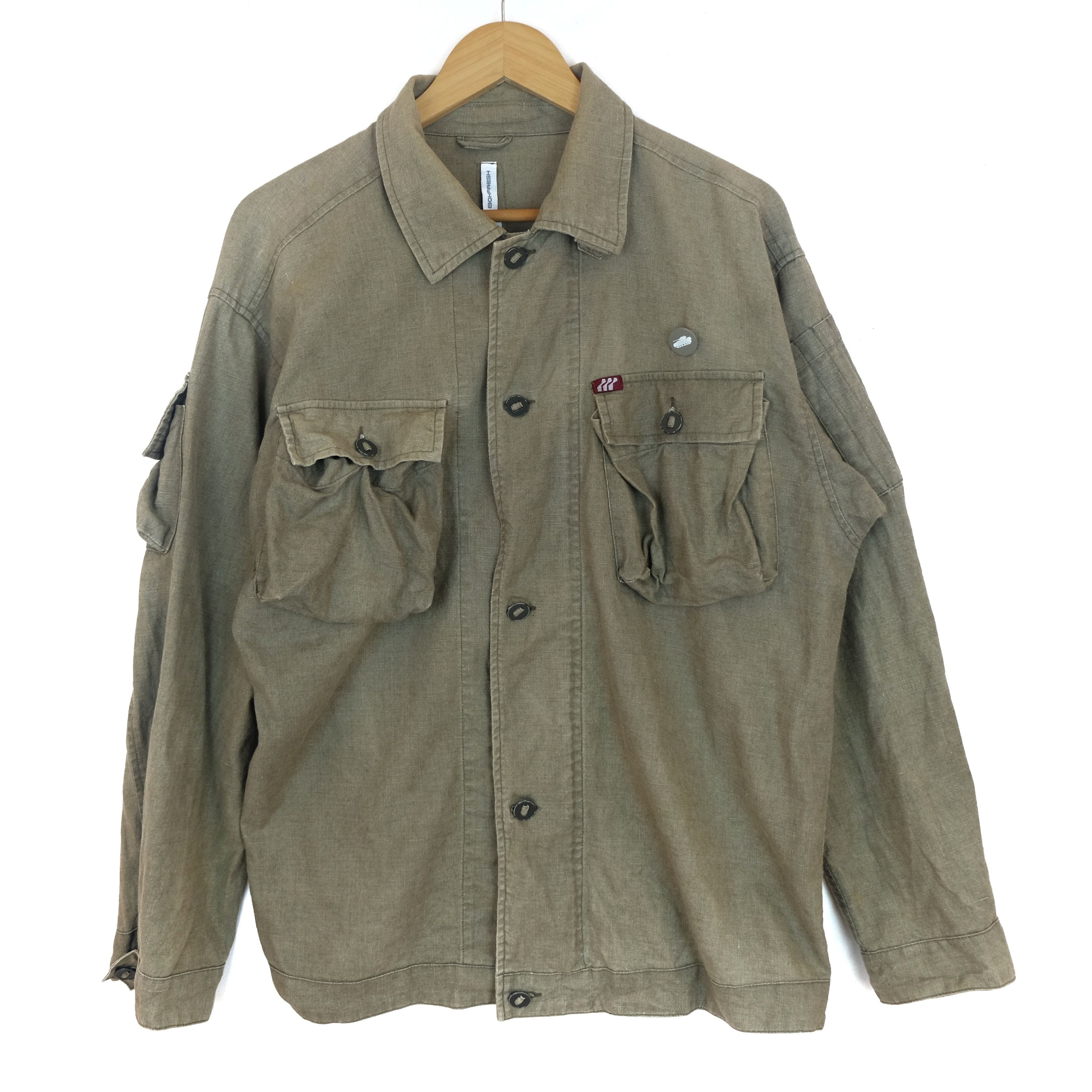 Boxfresh BOXFRESH Military Tactical Army Multipocket Jacket Size US L / EU 52-54 / 3 - 2 Thumbnail