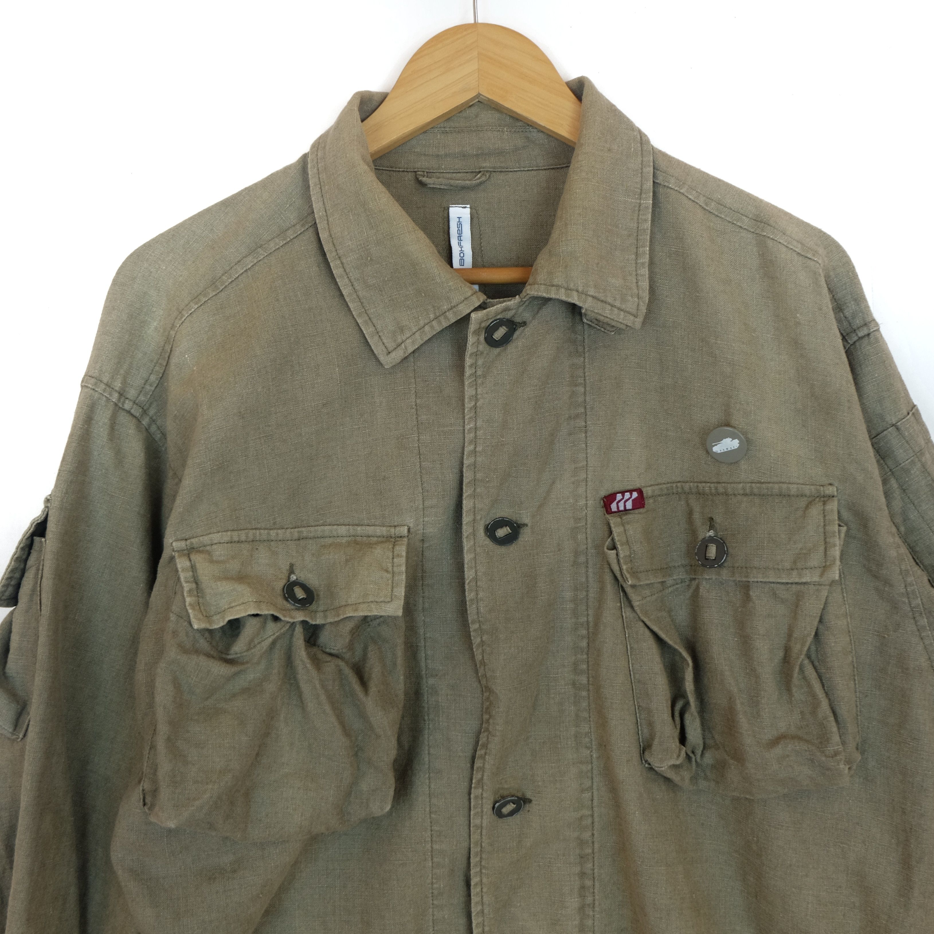 Boxfresh BOXFRESH Military Tactical Army Multipocket Jacket Size US L / EU 52-54 / 3 - 3 Thumbnail