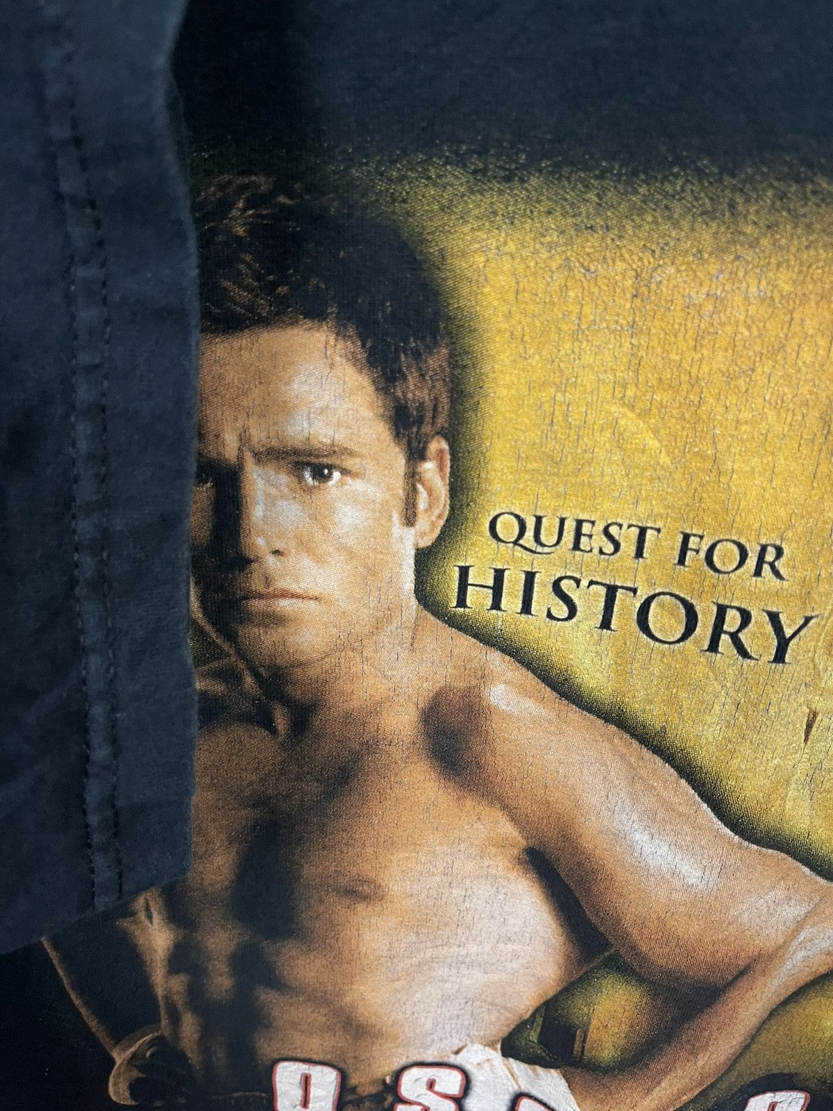Rap Tees × Vintage × WCW/nWo Vintage Boxing Oscar De La Hoya Quest For History Shirt Size US XL / EU 56 / 4 - 5 Thumbnail