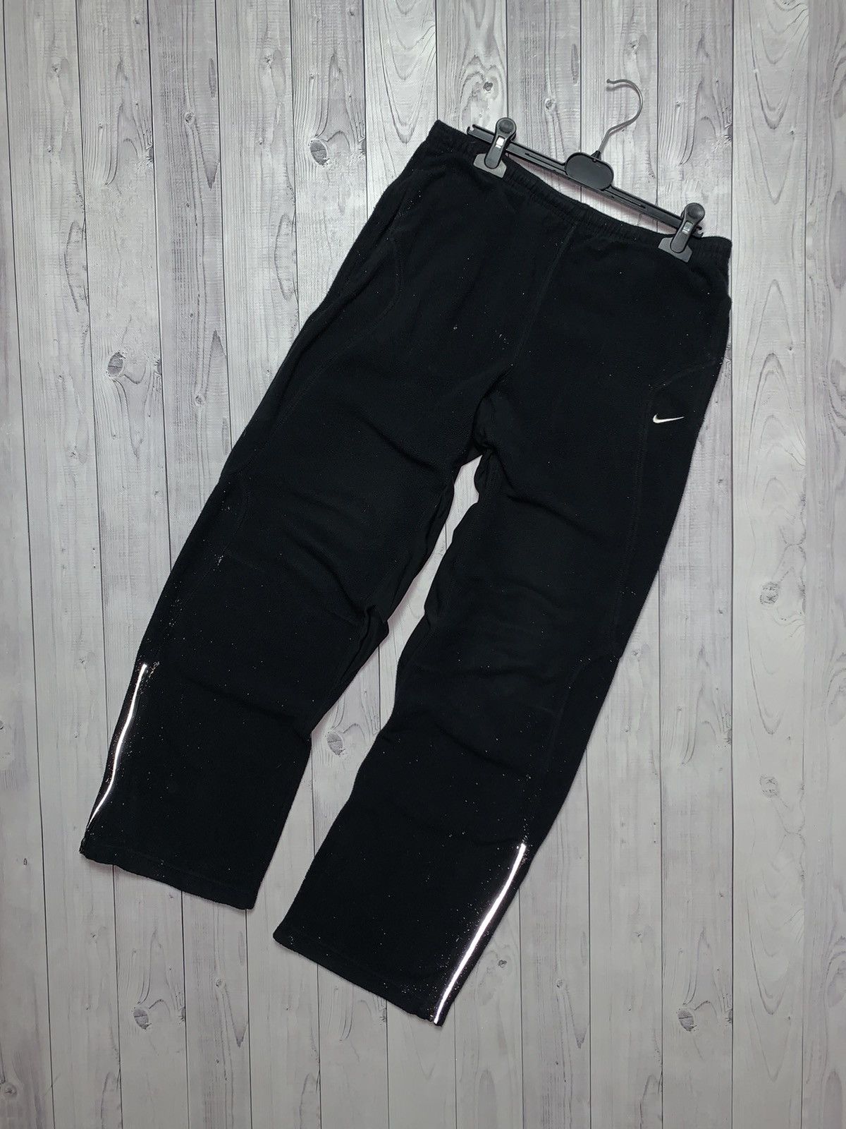 Nike × Vintage Vintage Nike Fleece Pants size S rare logo Size US 30 / EU 46 - 1 Thumbnail