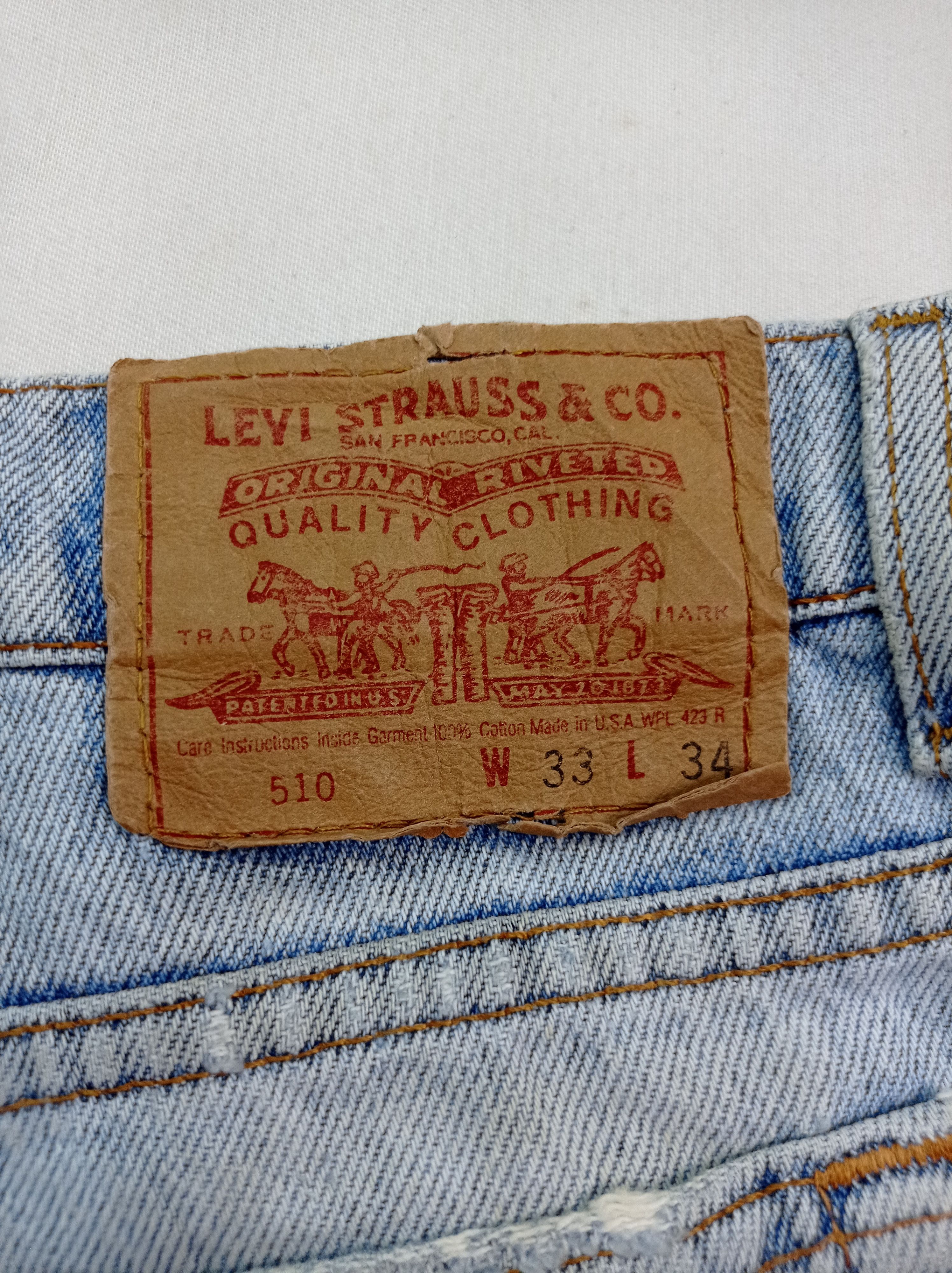 Levi's Vintage Levi's 510 Denim Pants Size US 30 / EU 46 - 12 Thumbnail