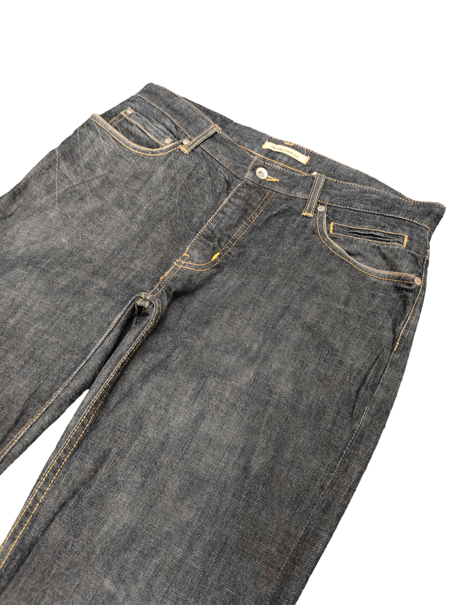 John Varvatos Vintage 90s John Varvatos Denim Jeans Size US 33 - 2 Thumbnail