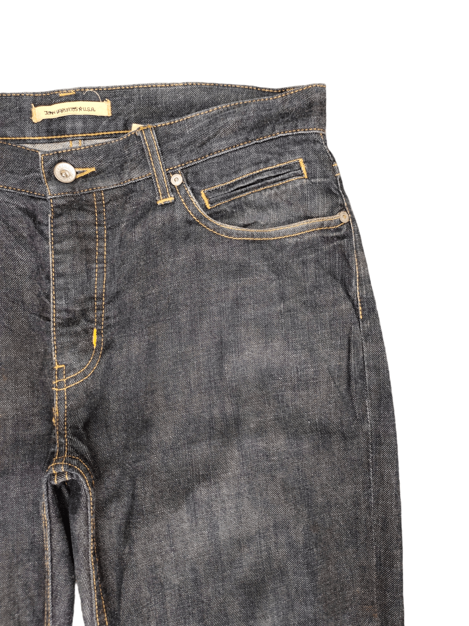 John Varvatos Vintage 90s John Varvatos Denim Jeans Size US 33 - 5 Thumbnail