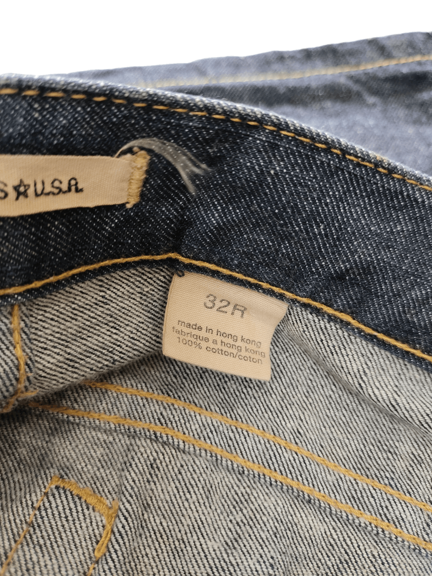 John Varvatos Vintage 90s John Varvatos Denim Jeans Size US 33 - 18 Thumbnail