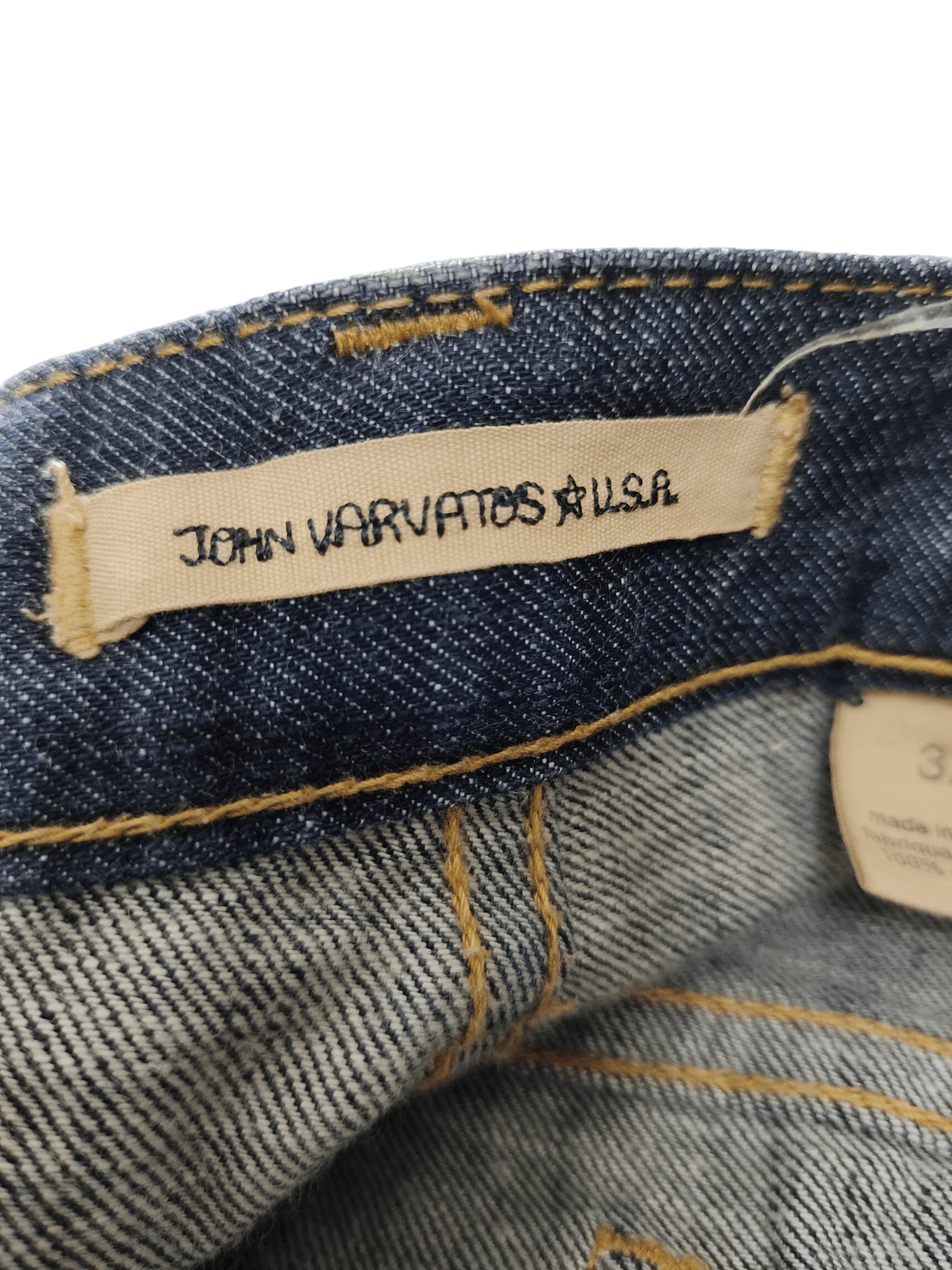 John Varvatos Vintage 90s John Varvatos Denim Jeans Size US 33 - 19 Thumbnail
