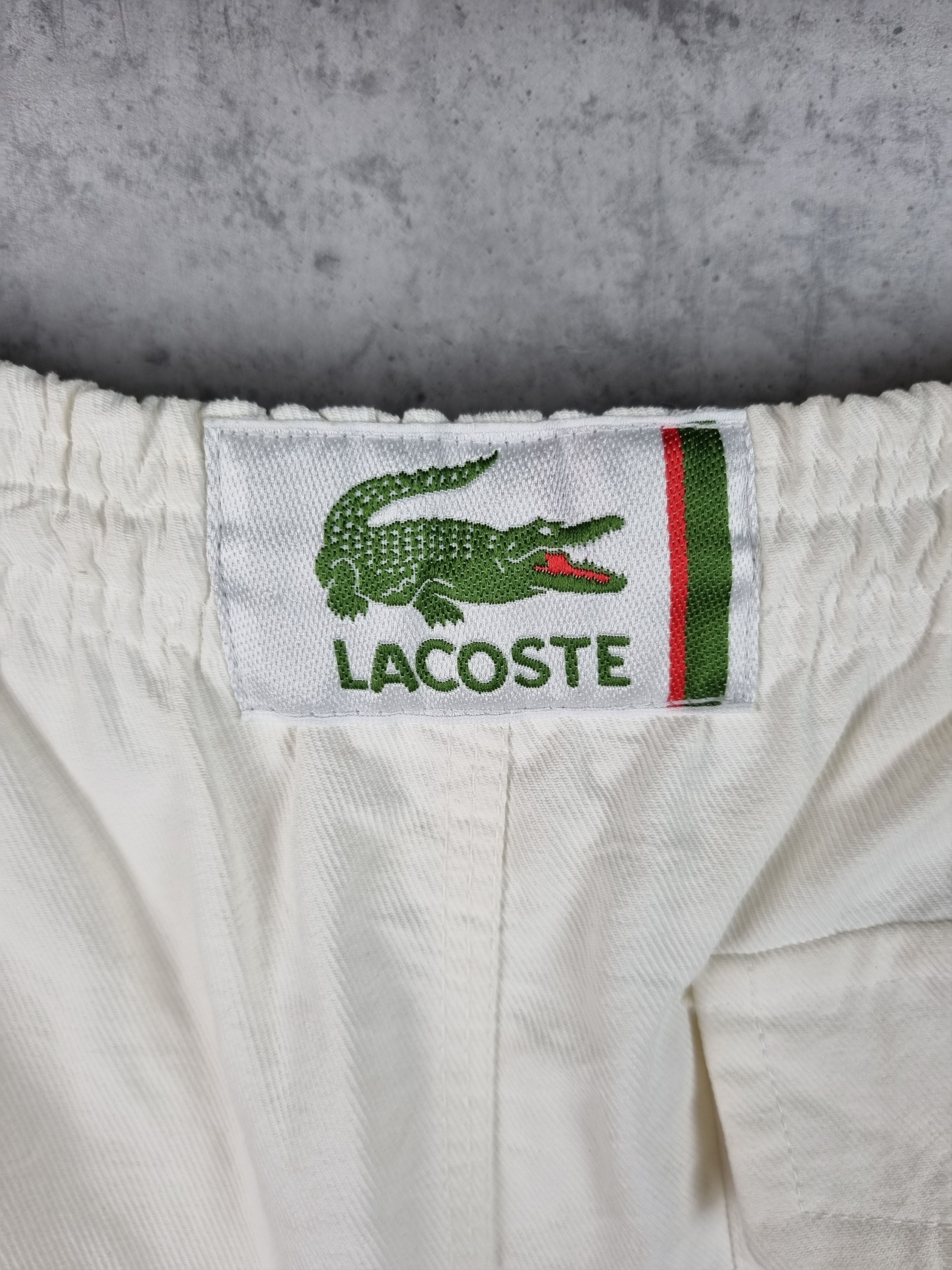Lacoste × Vintage Rare 80s LACOSTE Sailing Marine Shorts GOLF WANG Size US 32 / EU 48 - 8 Thumbnail