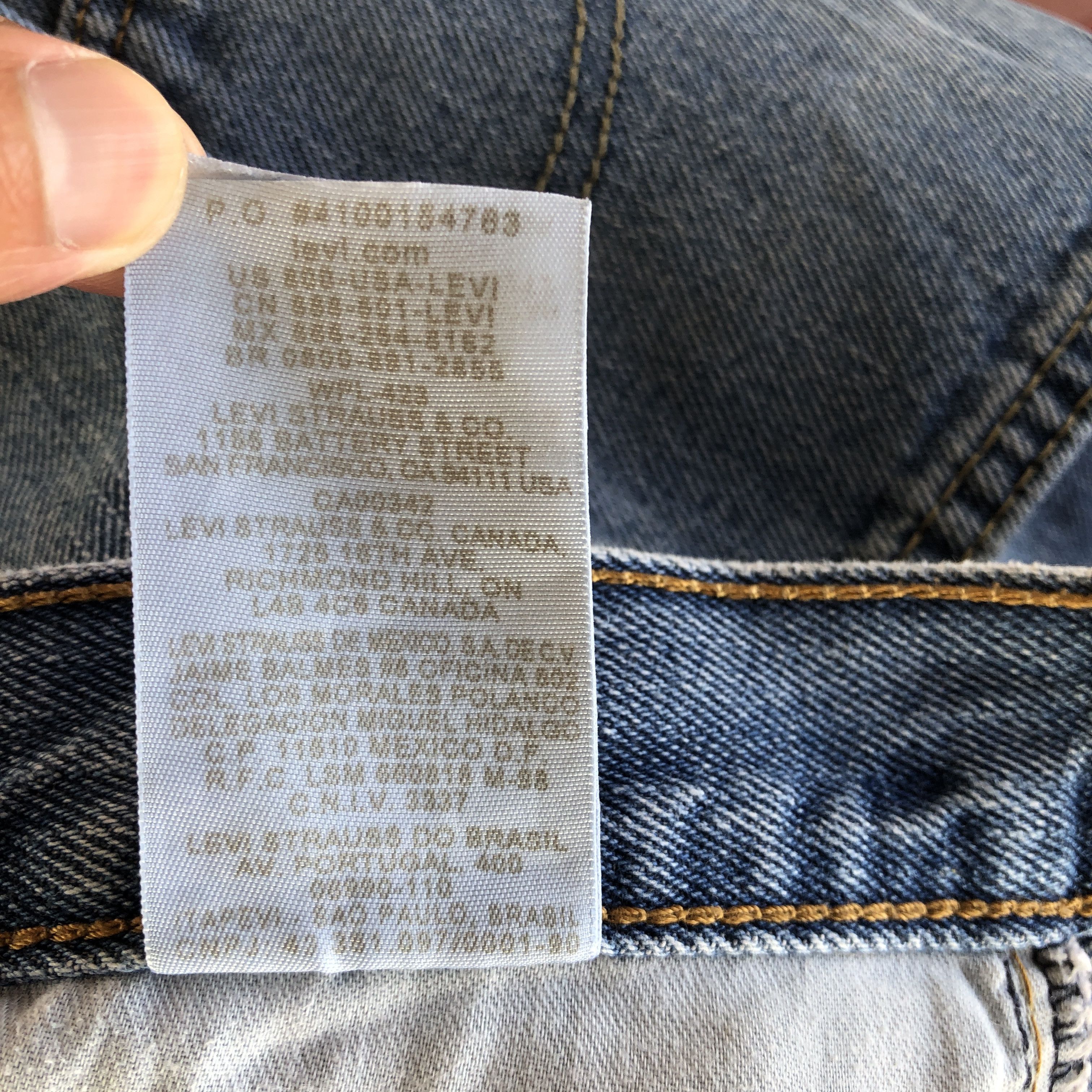 Levi's Vintage Levi's 550 Light Wash Jeans Levis Sun Faded Denim Size US 34 / EU 50 - 9 Thumbnail
