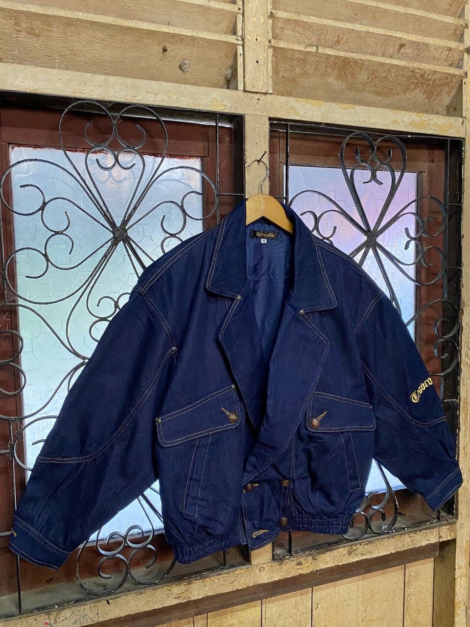 Japanese Brand VINTAGE CESORO MIO DENIM JACKET Size US M / EU 48-50 / 2 - 4 Thumbnail