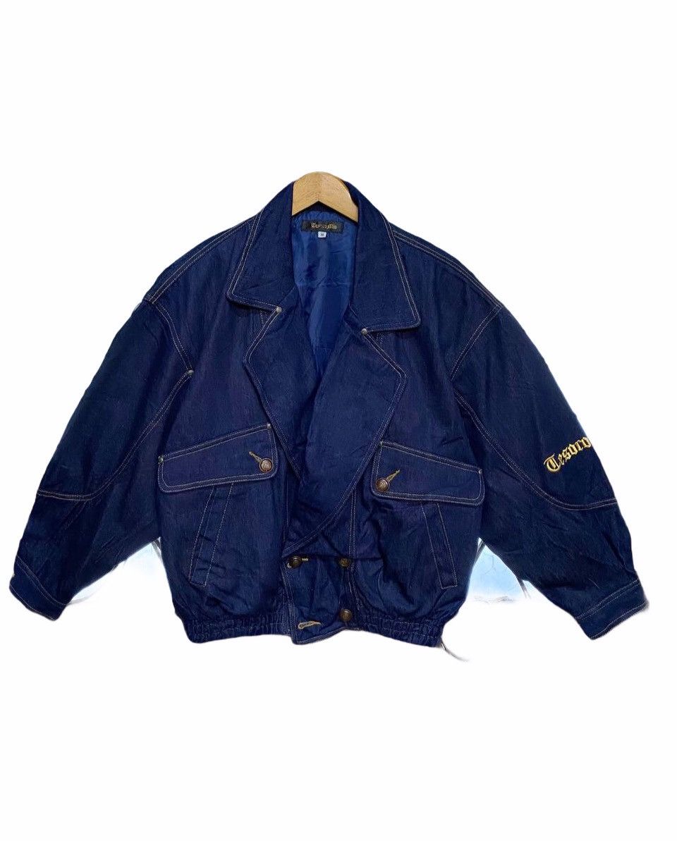 Japanese Brand VINTAGE CESORO MIO DENIM JACKET Size US M / EU 48-50 / 2 - 1 Thumbnail