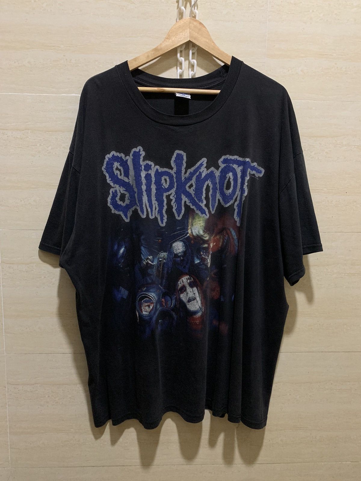 image of Band Tees x Rock Band Very Vintage Slipknot Iowa Over Size in Black, Men's