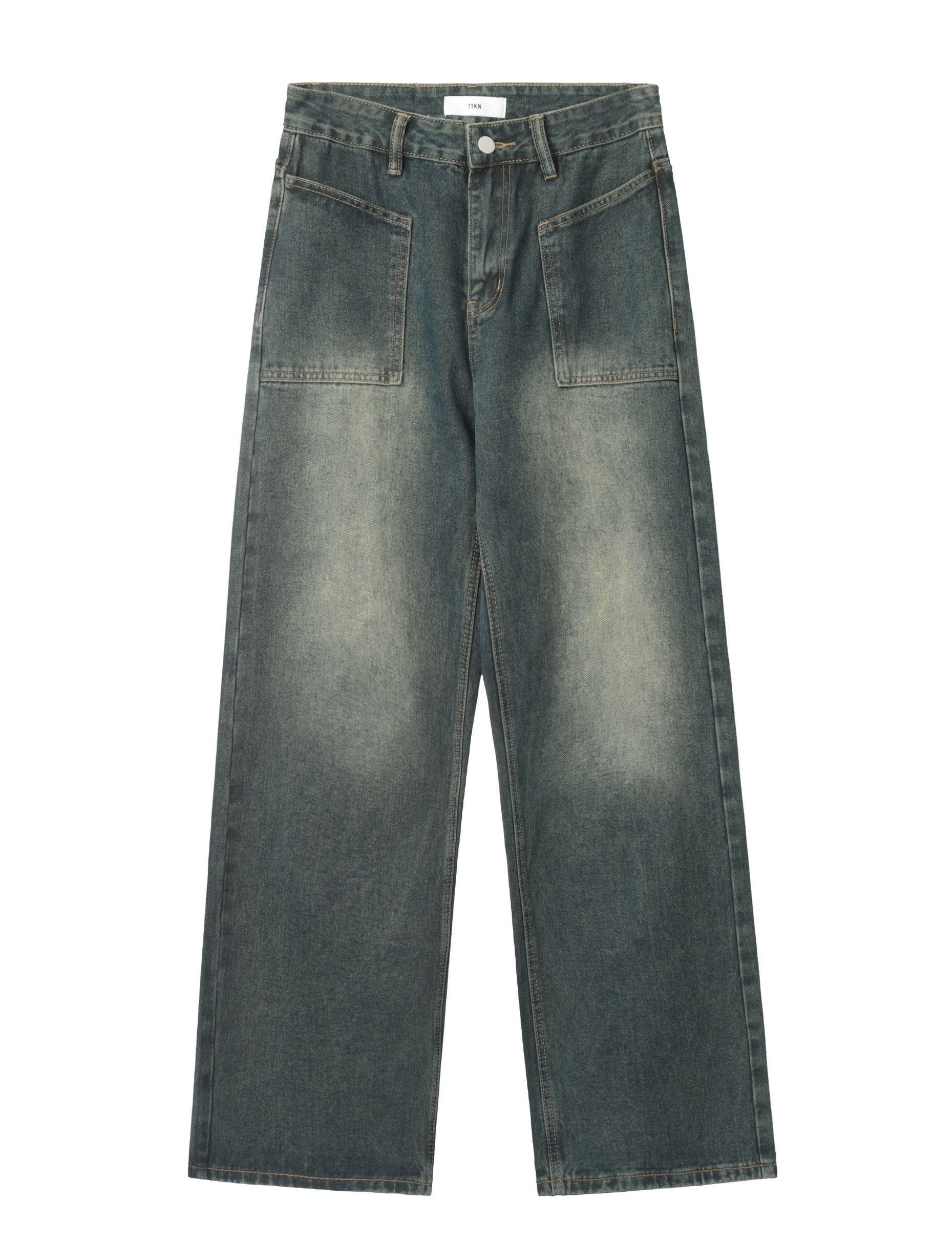 faded baggy y2k hiphop cargo pants