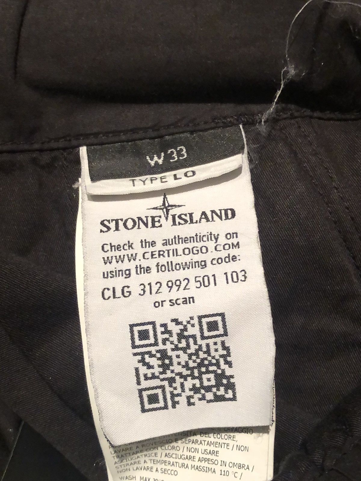 Stone Island Stone Island Cargo Pants Type LO Size US 33 - 7 Thumbnail