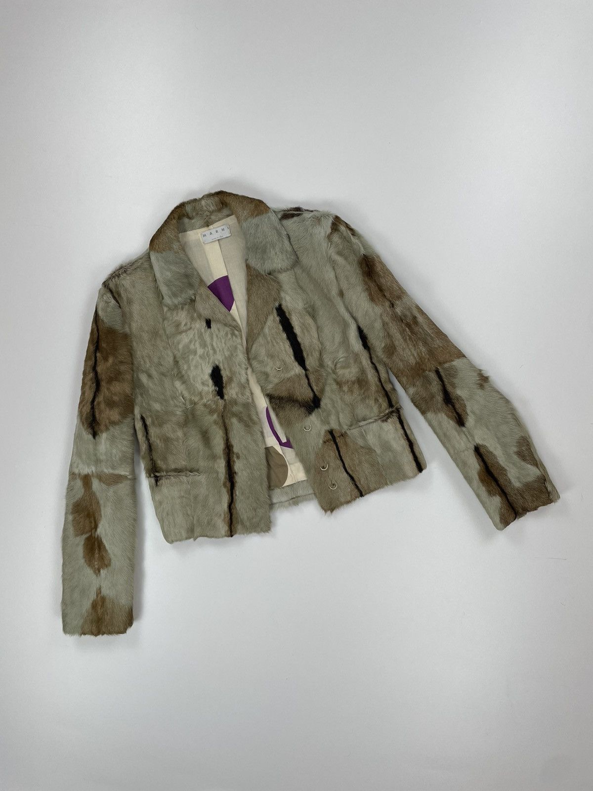 Marni MARNI FUR Jacket Womens size 44 Size M / US 6-8 / IT 42-44 - 7 Thumbnail