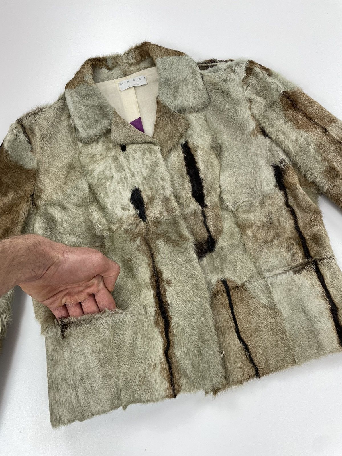 Marni MARNI FUR Jacket Womens size 44 Size M / US 6-8 / IT 42-44 - 19 Thumbnail