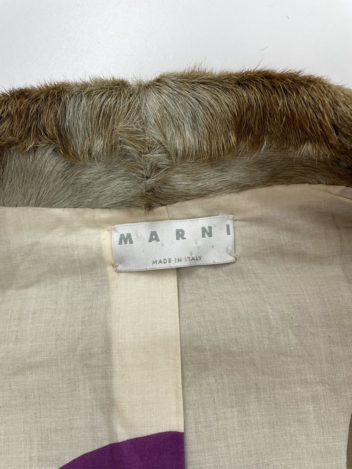 Marni MARNI FUR Jacket Womens size 44 Size M / US 6-8 / IT 42-44 - 20 Thumbnail