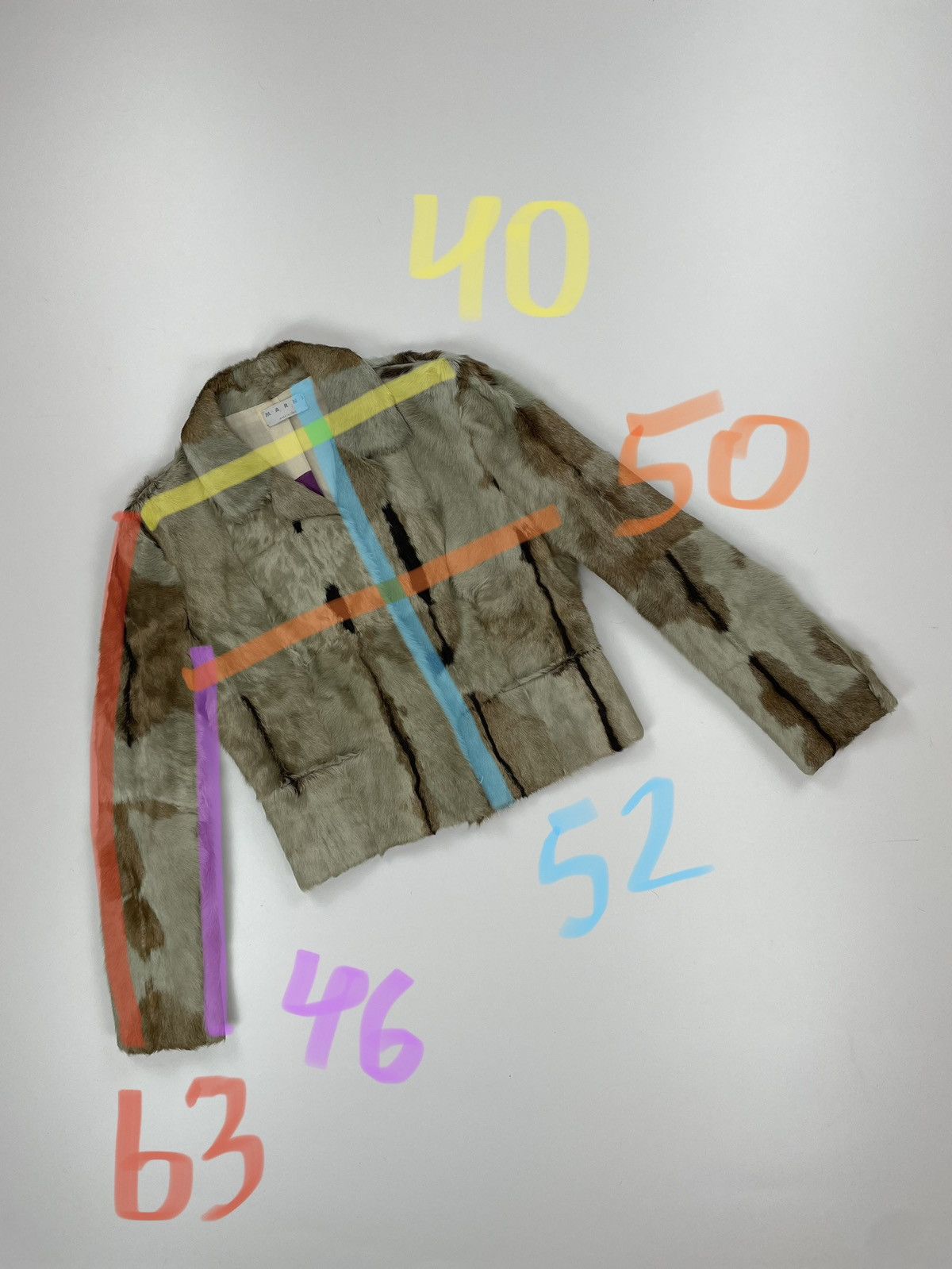 Marni MARNI FUR Jacket Womens size 44 Size M / US 6-8 / IT 42-44 - 23 Thumbnail