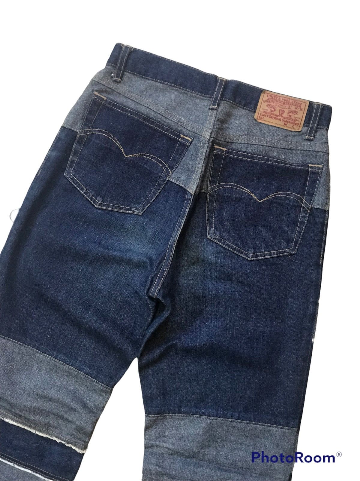 Hysteric Glamour 💥Flare Japanese Patchwork Hagi Denim Size 26" / US 2 / IT 38 - 6 Thumbnail