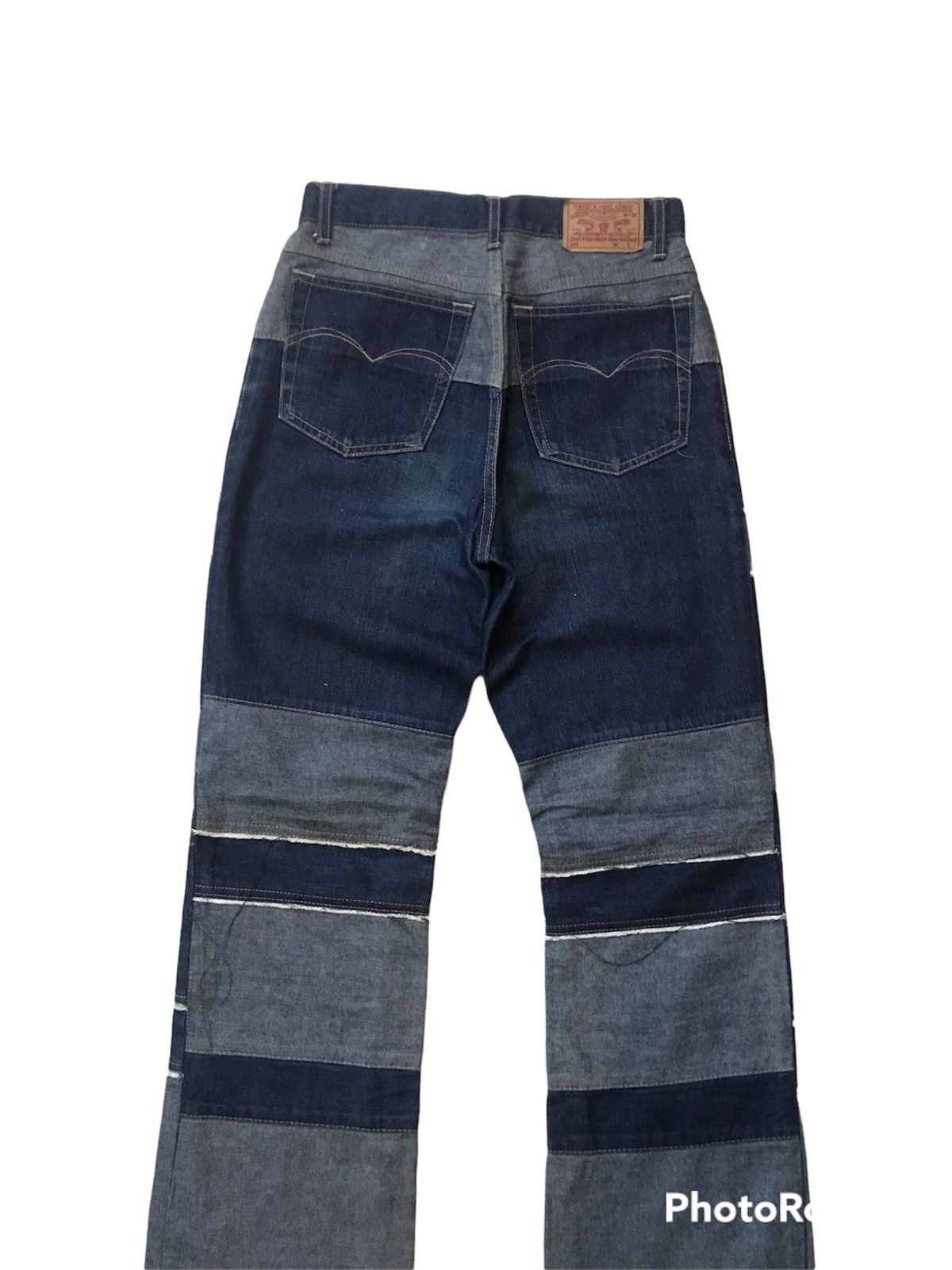 Hysteric Glamour 💥Flare Japanese Patchwork Hagi Denim Size 26" / US 2 / IT 38 - 4 Thumbnail