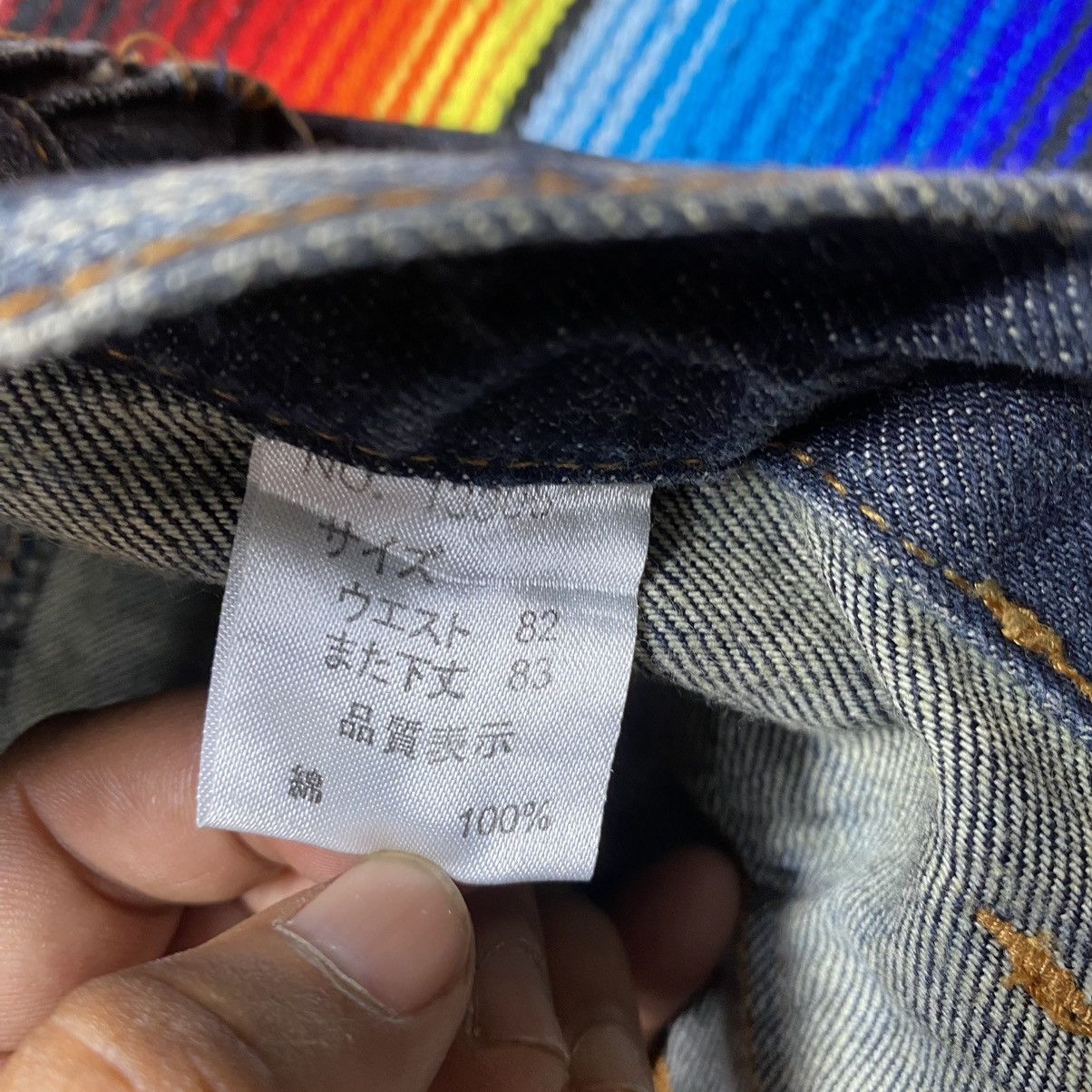 Vintage Vintage Nylaus Japanese Double Waist Lighting Design Denim Size US 33 - 11 Thumbnail