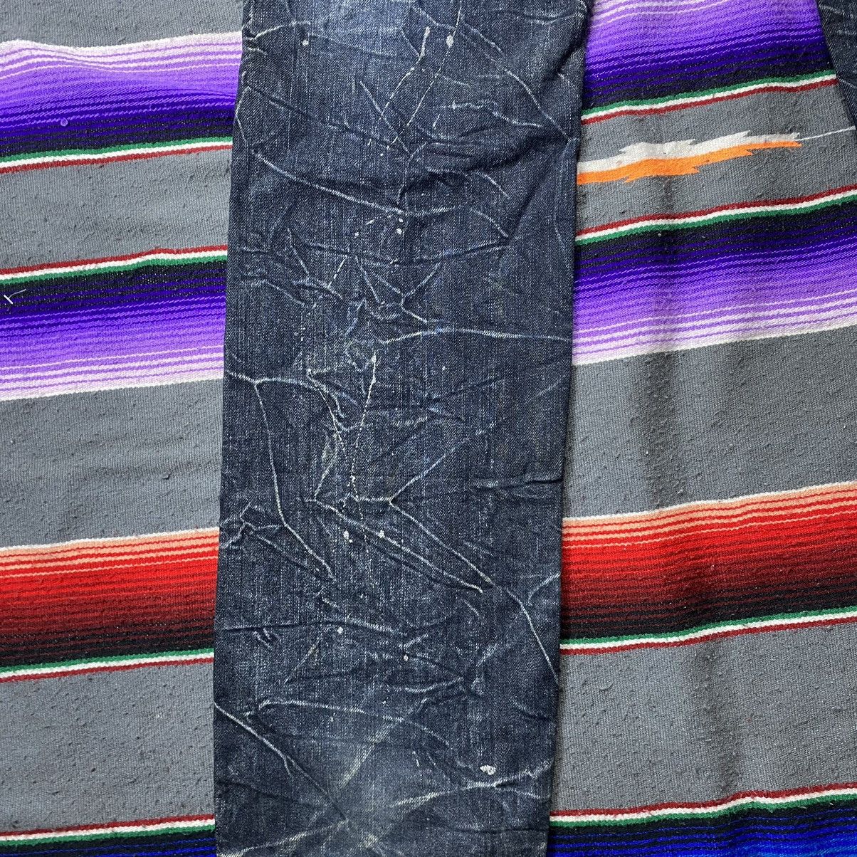 Vintage Vintage Nylaus Japanese Double Waist Lighting Design Denim Size US 33 - 16 Thumbnail