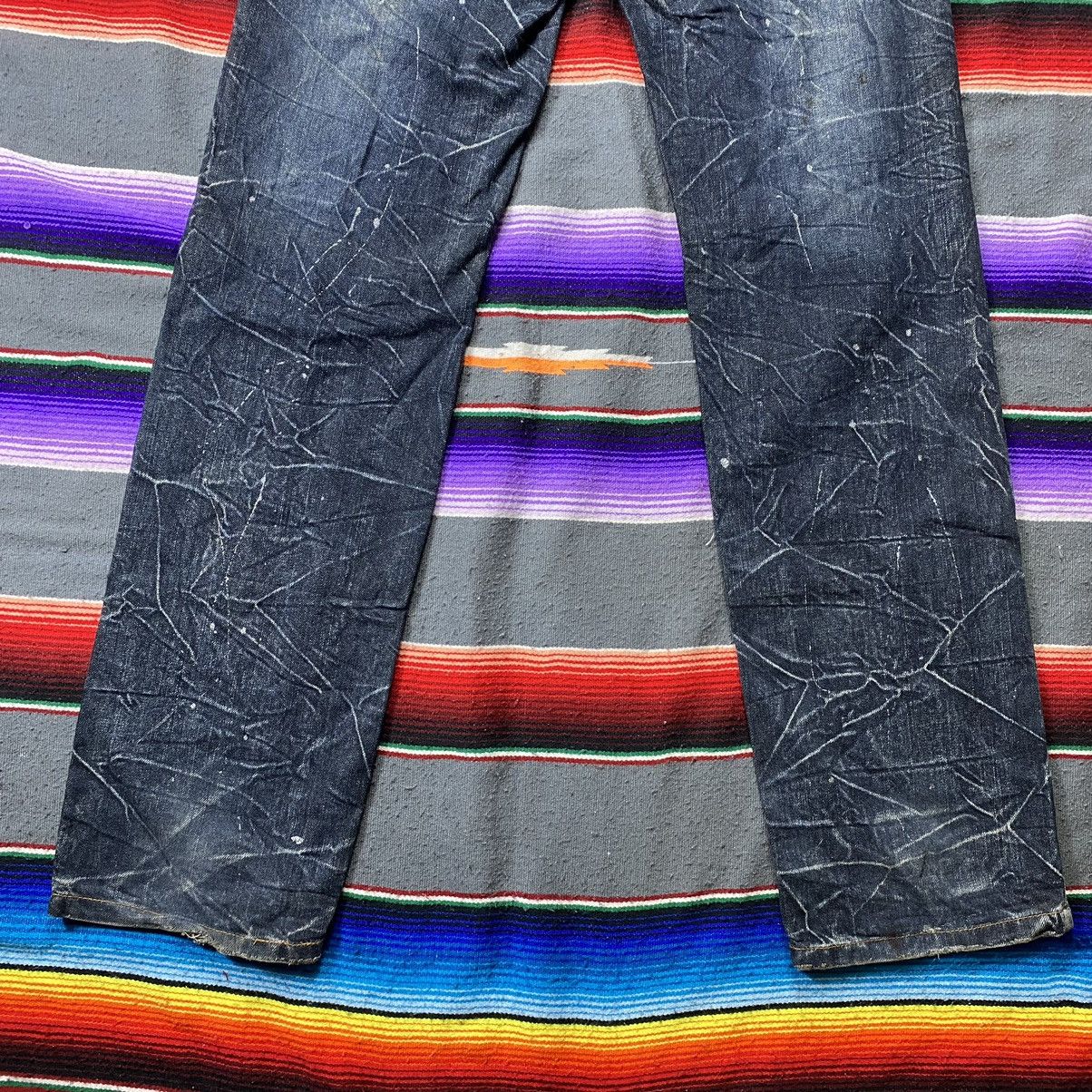 Vintage Vintage Nylaus Japanese Double Waist Lighting Design Denim Size US 33 - 14 Thumbnail