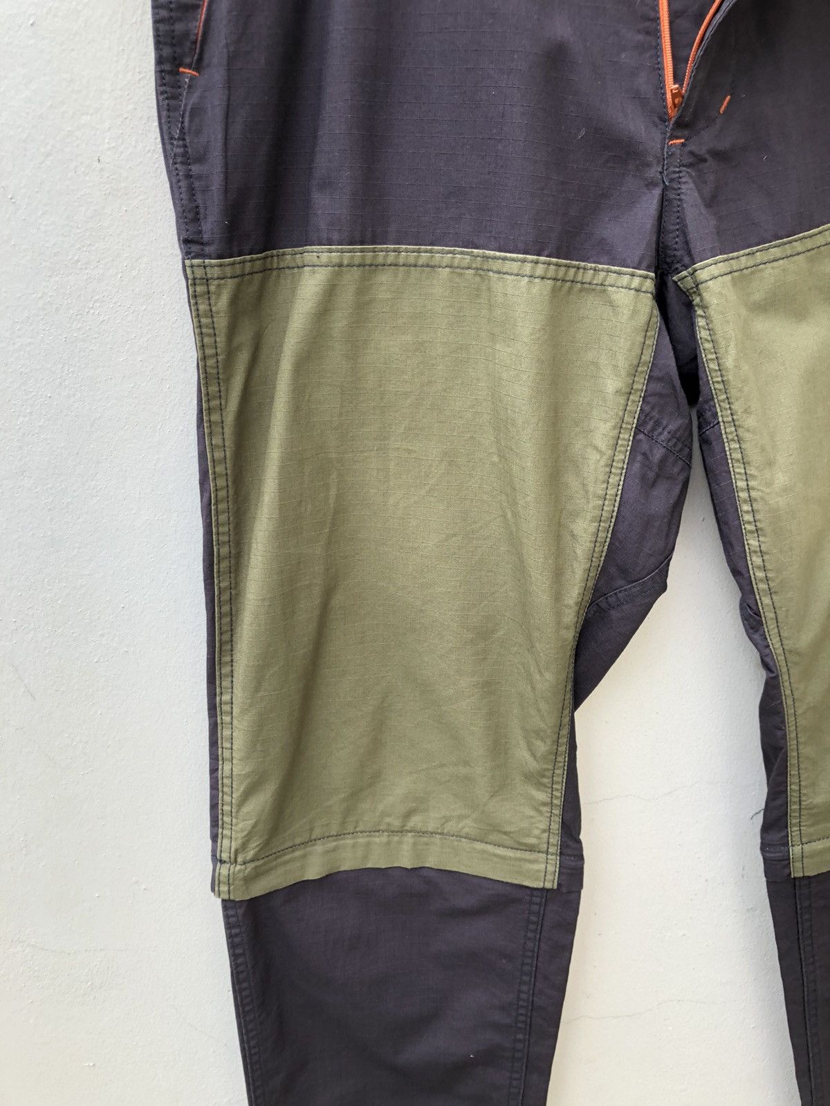Vintage Japanese Designer ELNEST Ripstop Modular Trouser Size US 31 - 10 Thumbnail