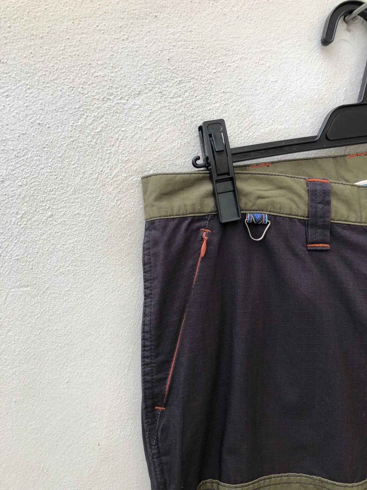 Vintage Japanese Designer ELNEST Ripstop Modular Trouser Size US 31 - 8 Thumbnail