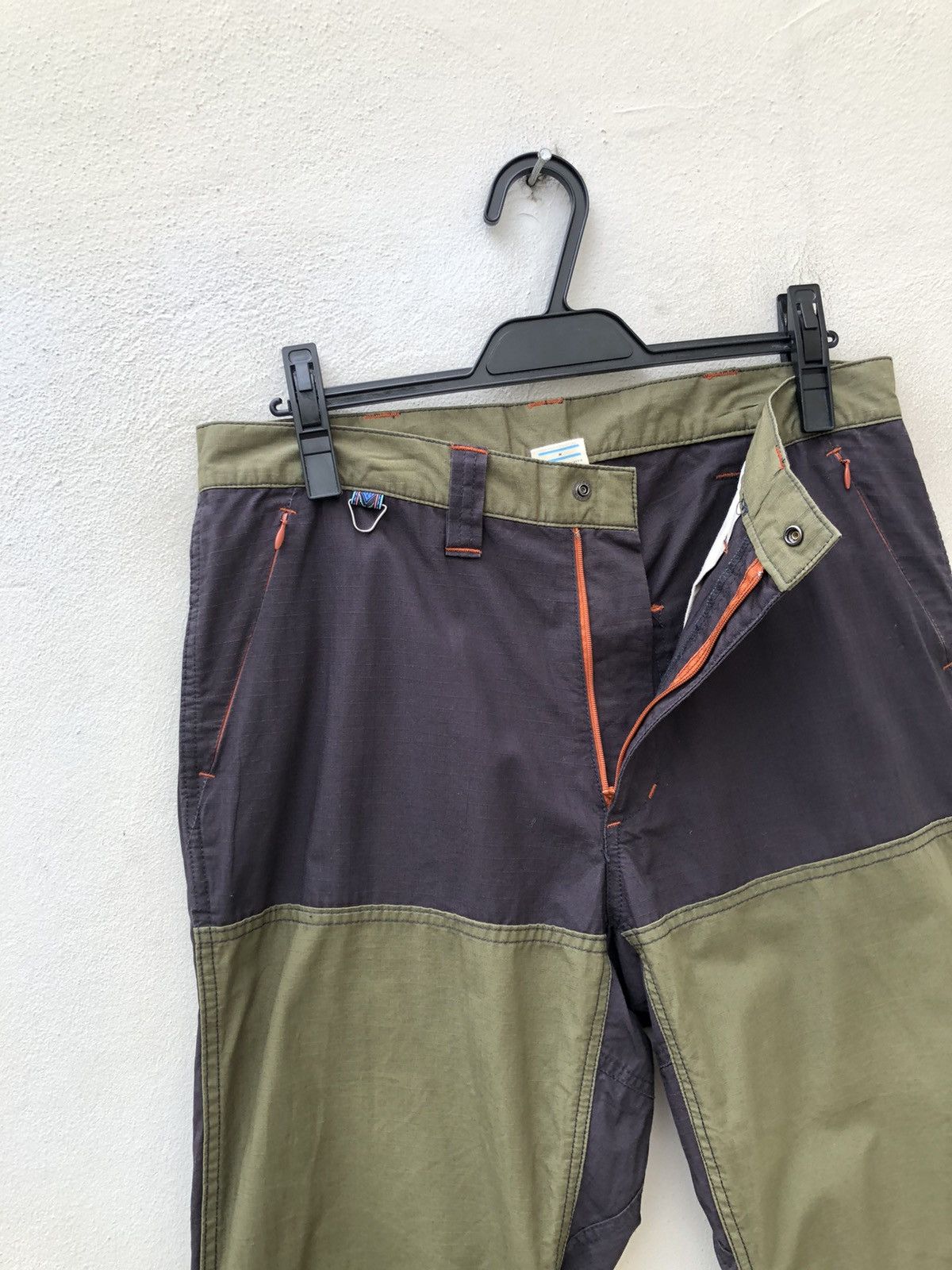 Vintage Japanese Designer ELNEST Ripstop Modular Trouser Size US 31 - 9 Thumbnail