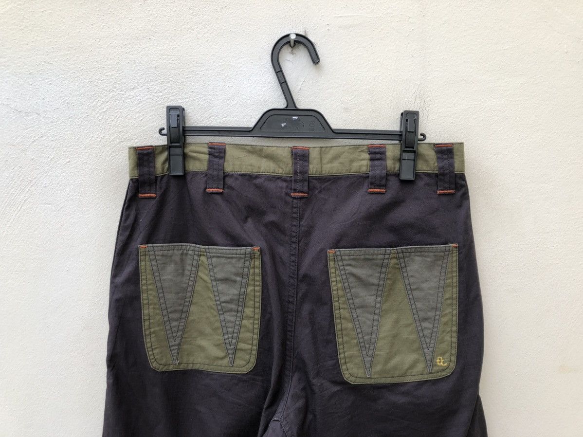 Vintage Japanese Designer ELNEST Ripstop Modular Trouser Size US 31 - 18 Thumbnail