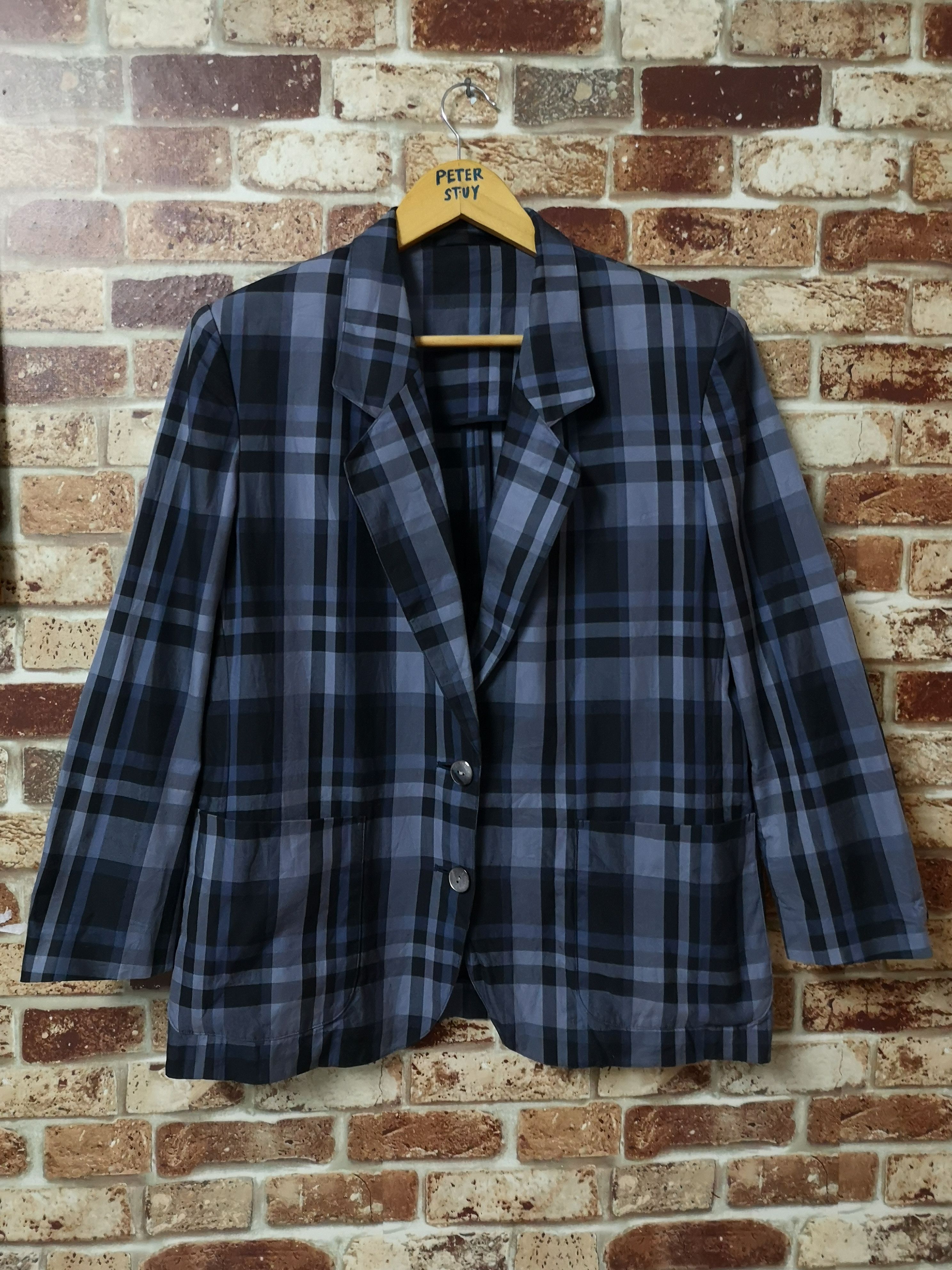 Burberry × Designer × Vintage 🔥 Vintage Burberrys Jacket Size US L / EU 52-54 / 3 - 2 Thumbnail