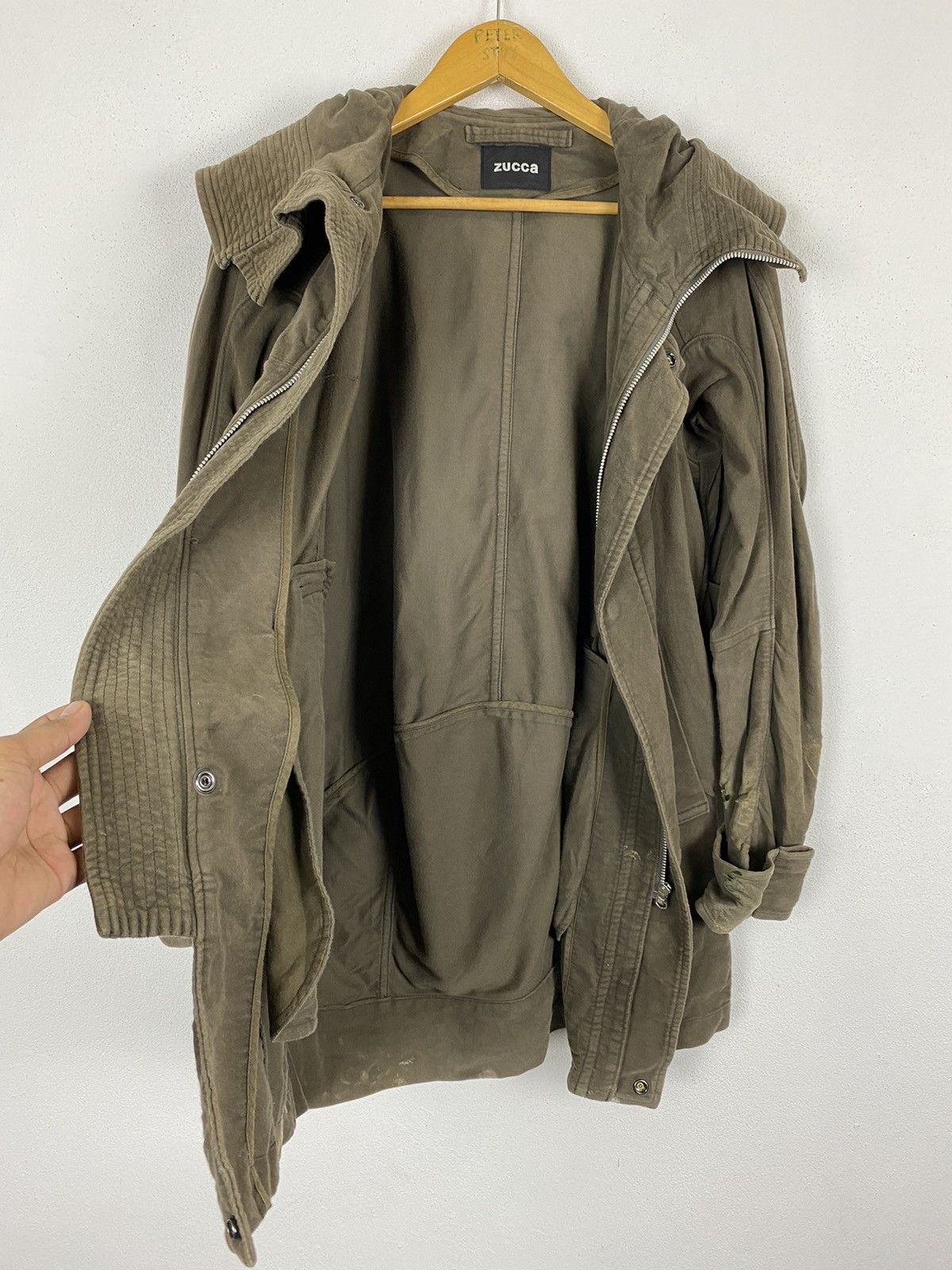 CABANE de ZUCCa × Designer × Issey Miyake ZUCCA PARKA JACKET by ISSEY MIYAKE Size US L / EU 52-54 / 3 - 6 Thumbnail