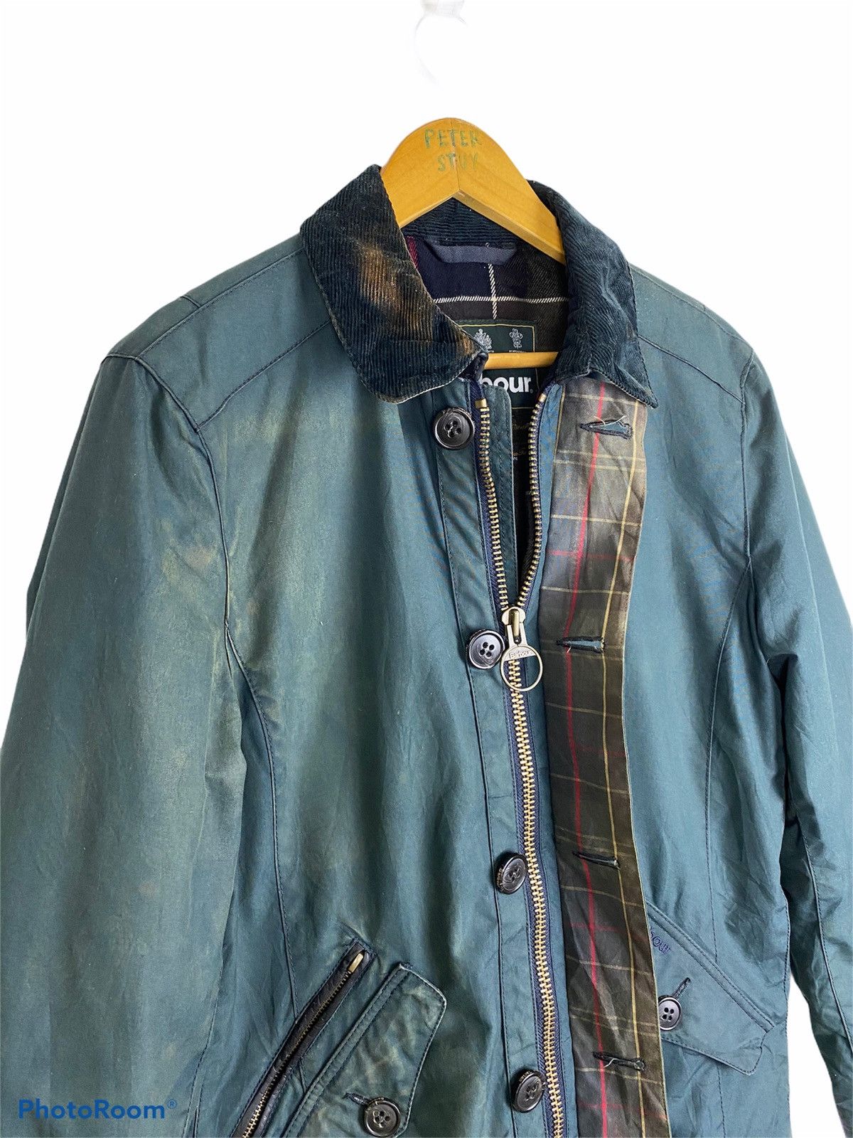 Barbour × Designer Barbour Button Up Light Jacket Size US S / EU 44-46 / 1 - 6 Thumbnail