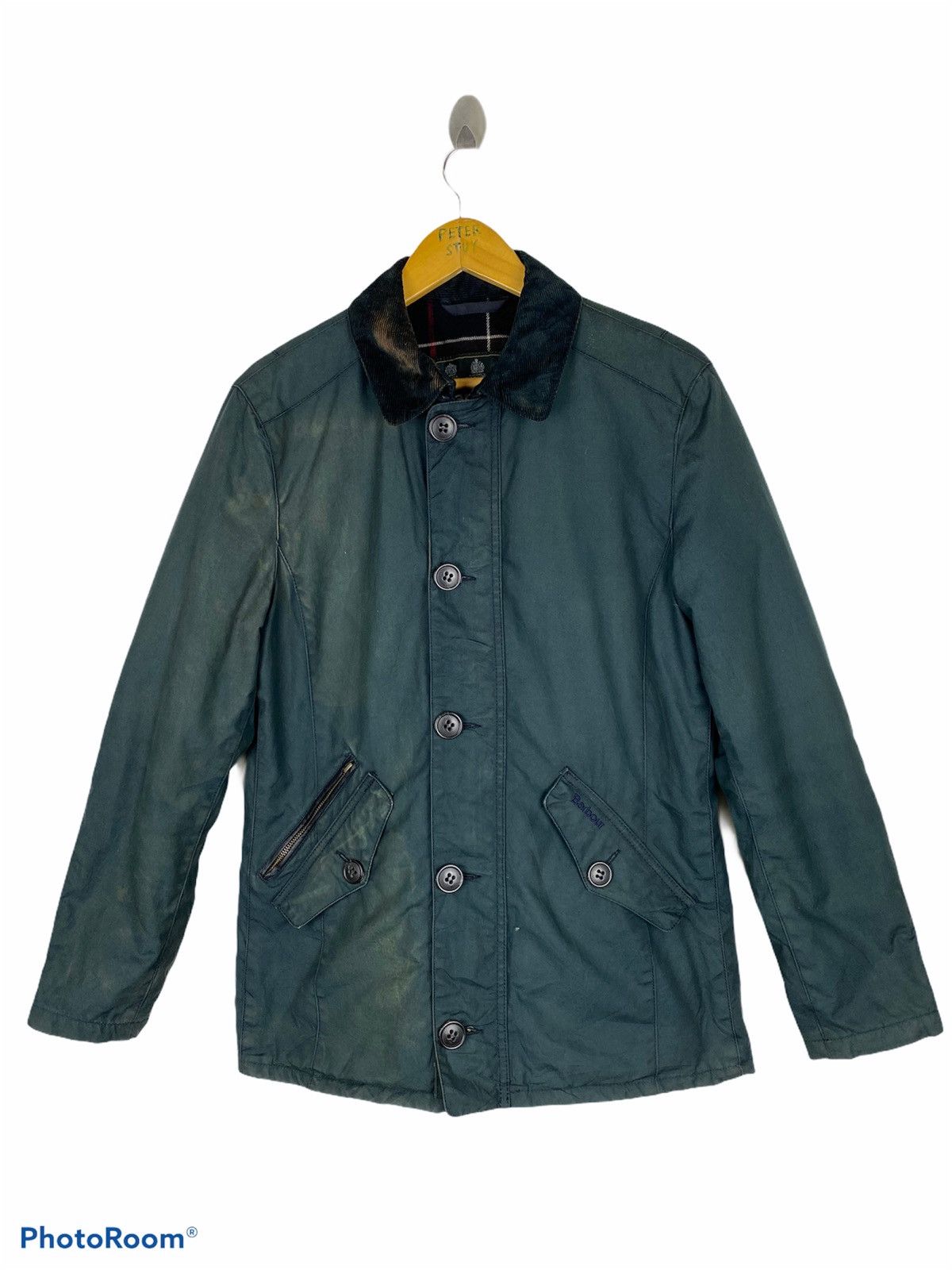 Barbour × Designer Barbour Button Up Light Jacket Size US S / EU 44-46 / 1 - 1 Thumbnail