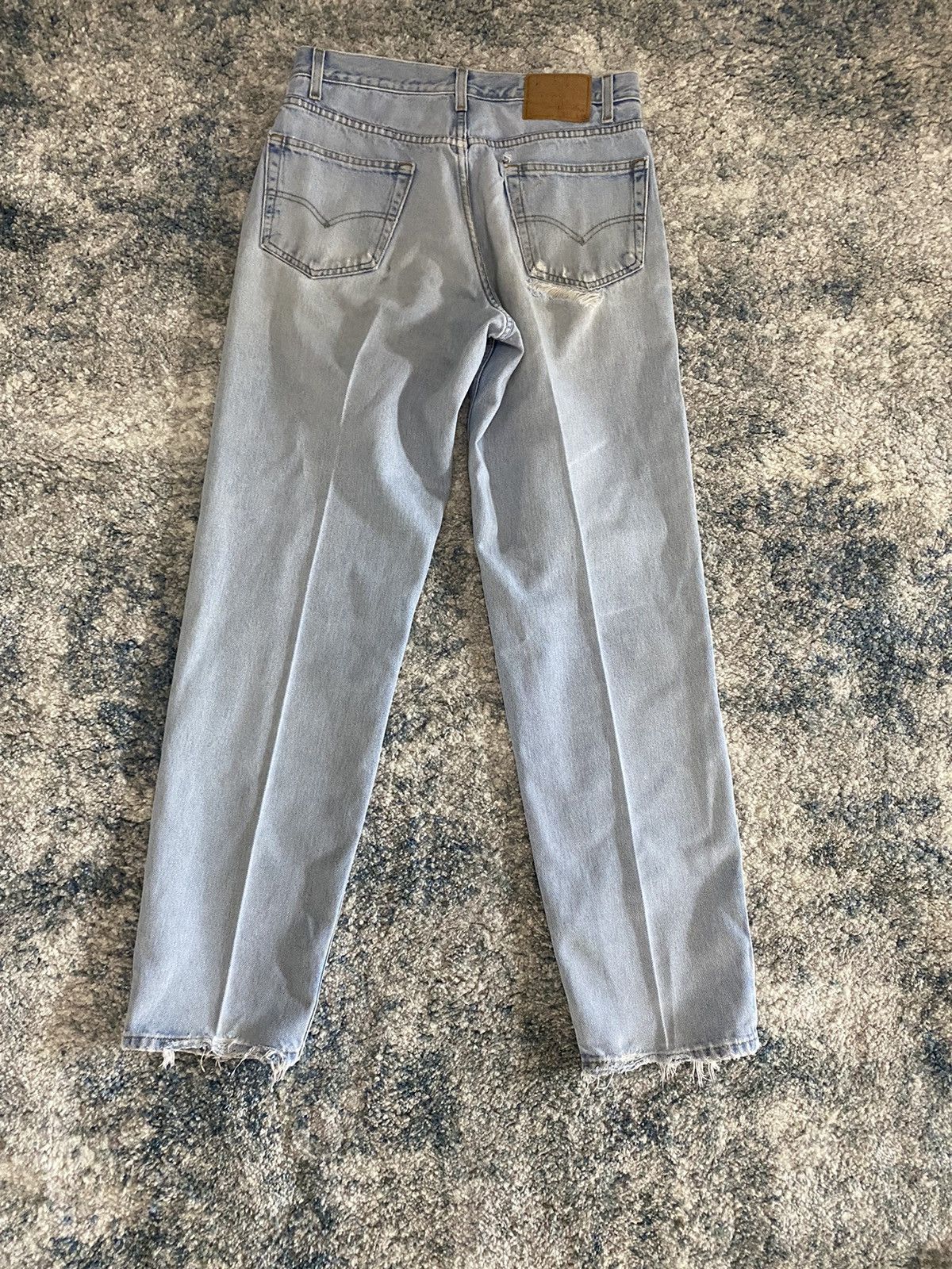 Levi's × Vintage Vintage Levi’s 550 Baggy Light Blue Denim Jeans Size US 32 / EU 48 - 3 Thumbnail