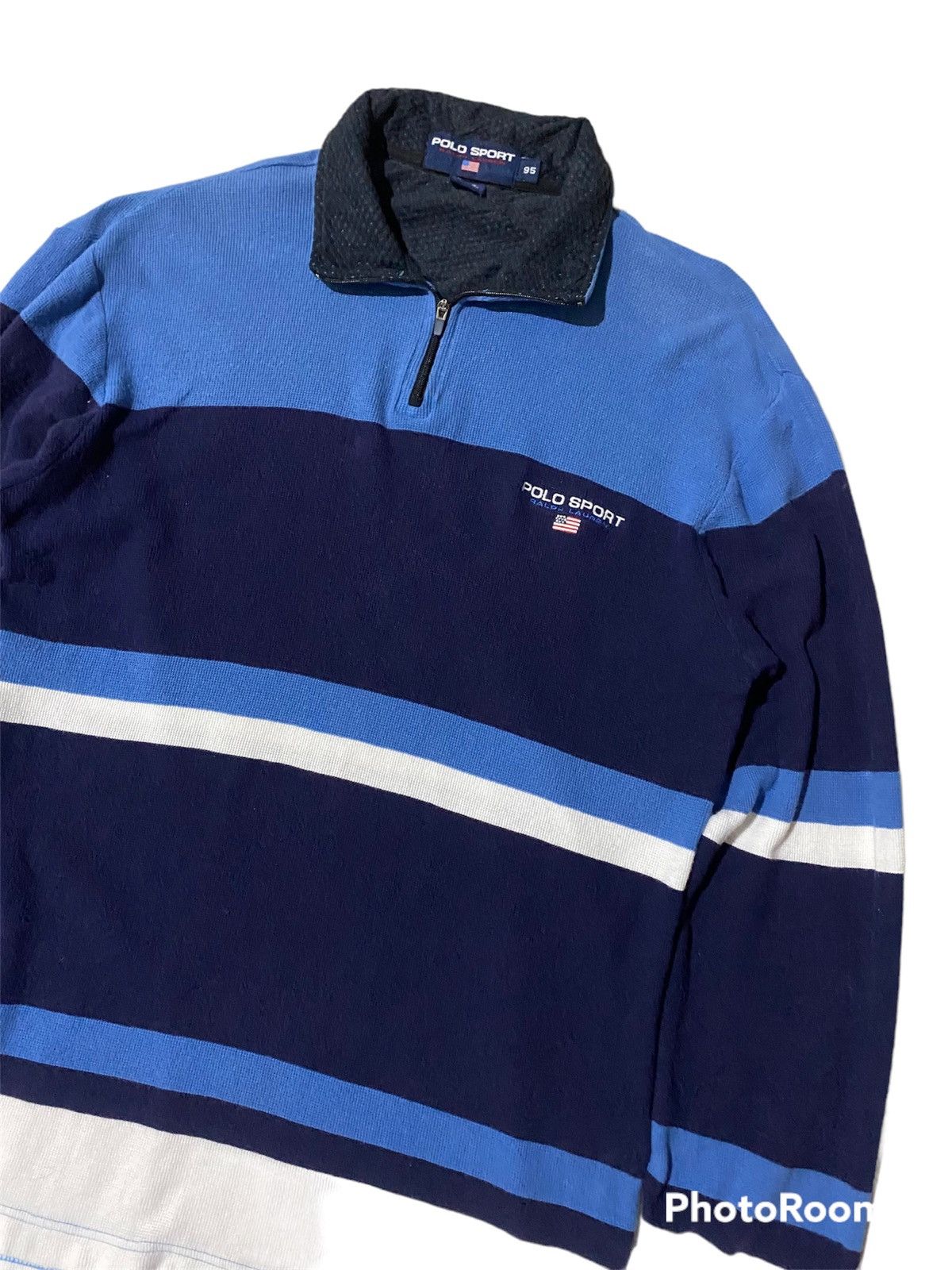 Polo Ralph Lauren 💥Polo Sport Stripe Shirt Size US M / EU 48-50 / 2 - 3 Thumbnail