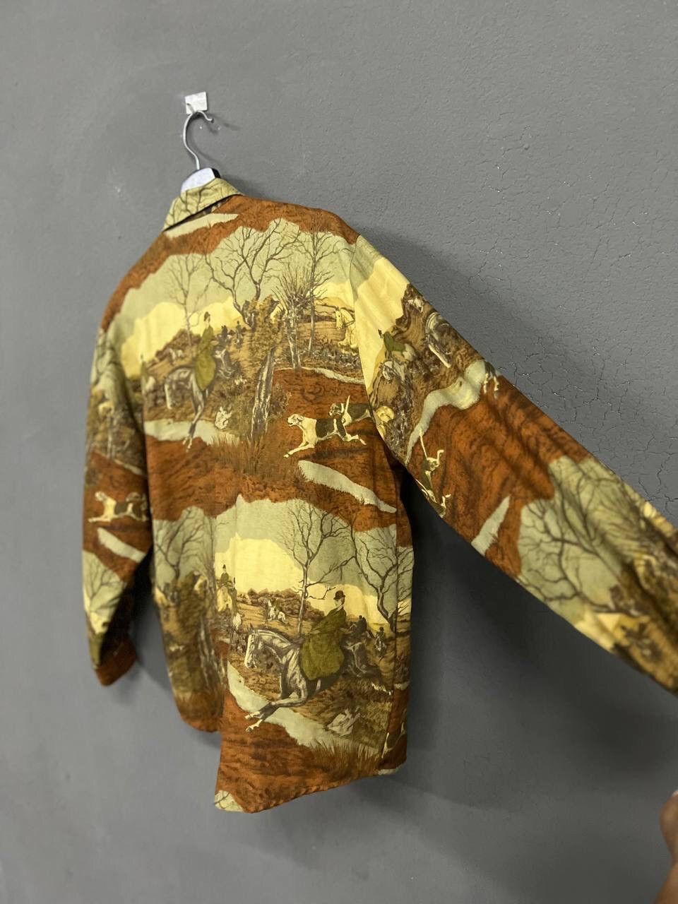 Burberry VINTAGE🔥BURBERRYS FULLPRINT LONGSLEEVE SHIRT Size M / US 6-8 / IT 42-44 - 10 Thumbnail