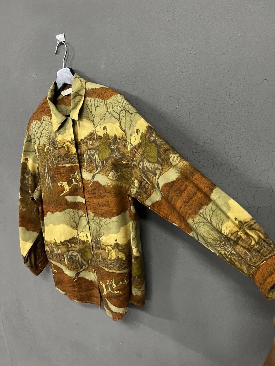 Burberry VINTAGE🔥BURBERRYS FULLPRINT LONGSLEEVE SHIRT Size M / US 6-8 / IT 42-44 - 5 Thumbnail