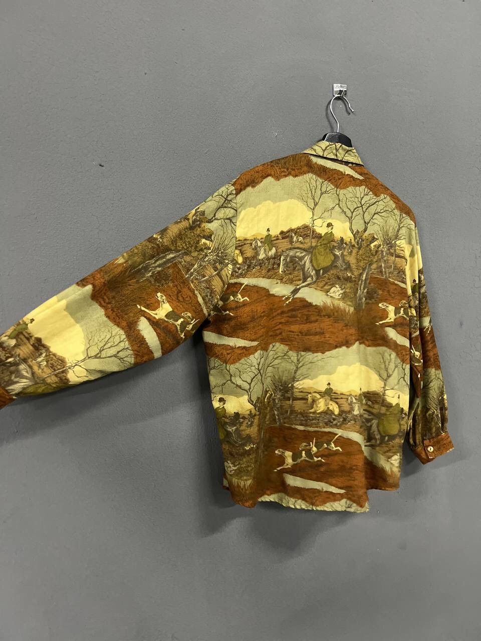 Burberry VINTAGE🔥BURBERRYS FULLPRINT LONGSLEEVE SHIRT Size M / US 6-8 / IT 42-44 - 9 Thumbnail